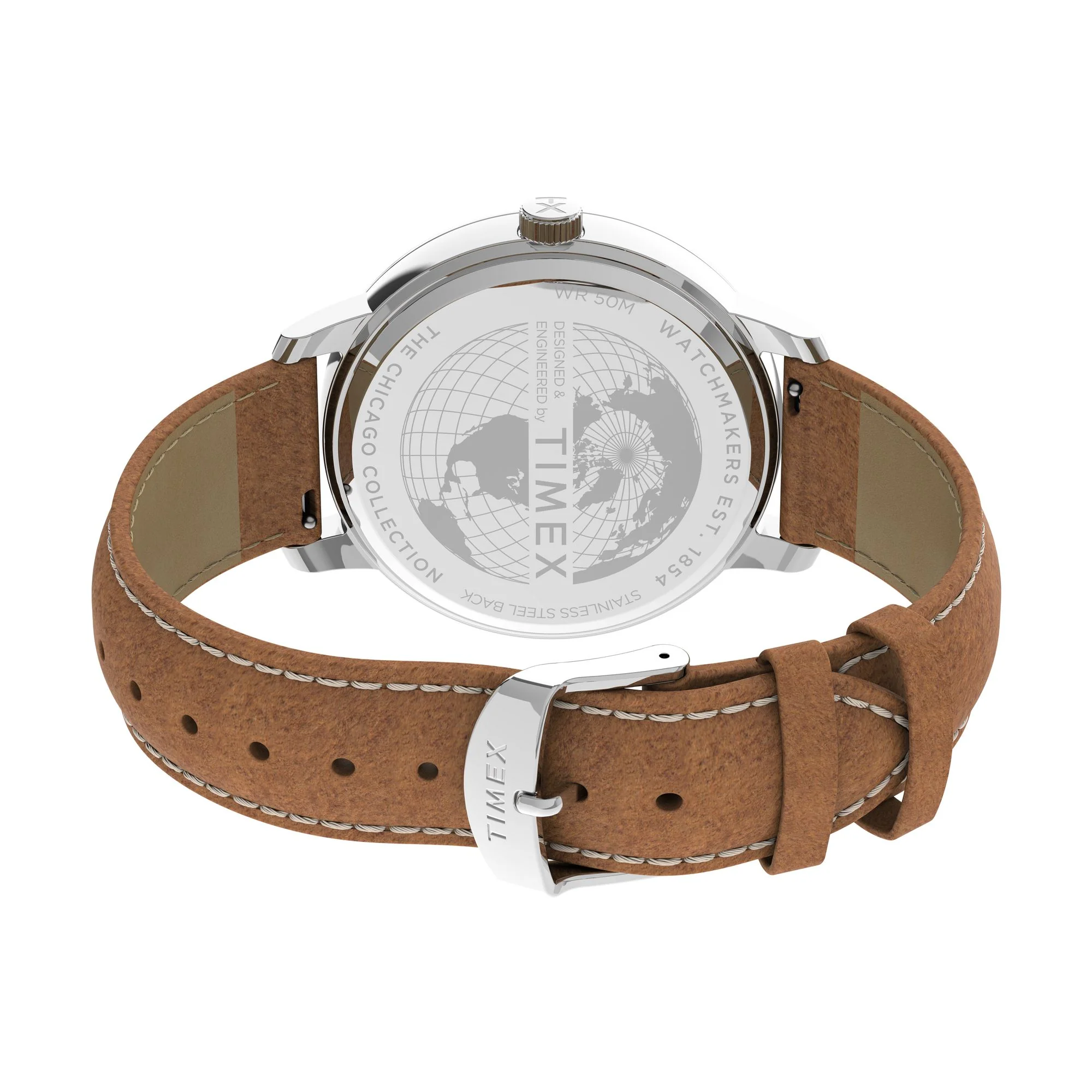 TIMEX Chicago Men White Round Dial Analog Watch - TW2V28900UJ - Image 4