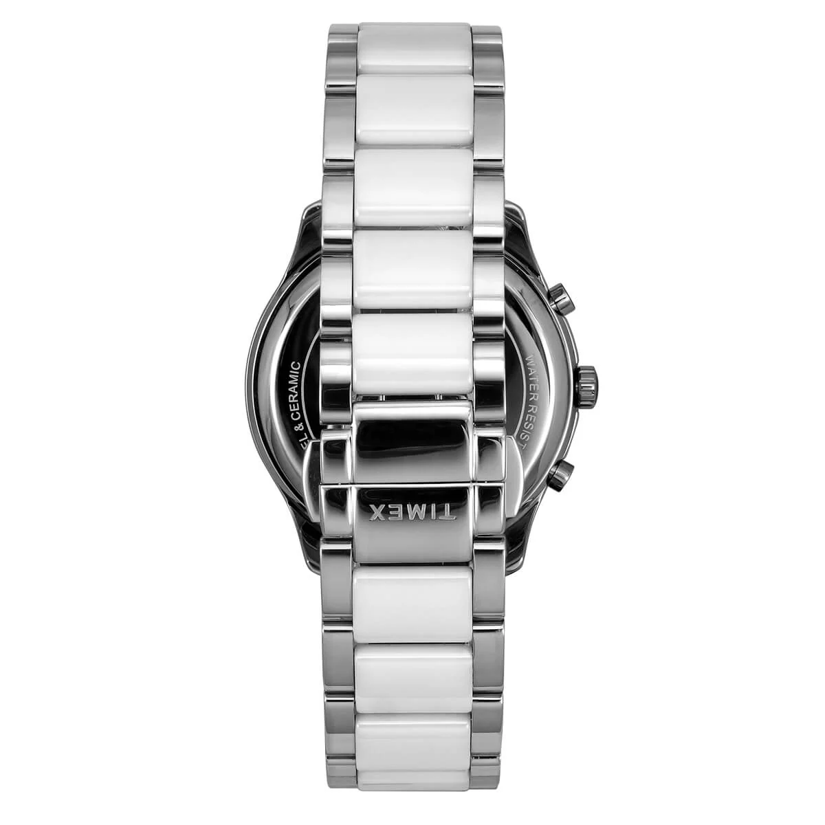 Timex Fashion Men's Silver Dial Round Case Chronograph Function Watch -TWEG21700 - Image 3