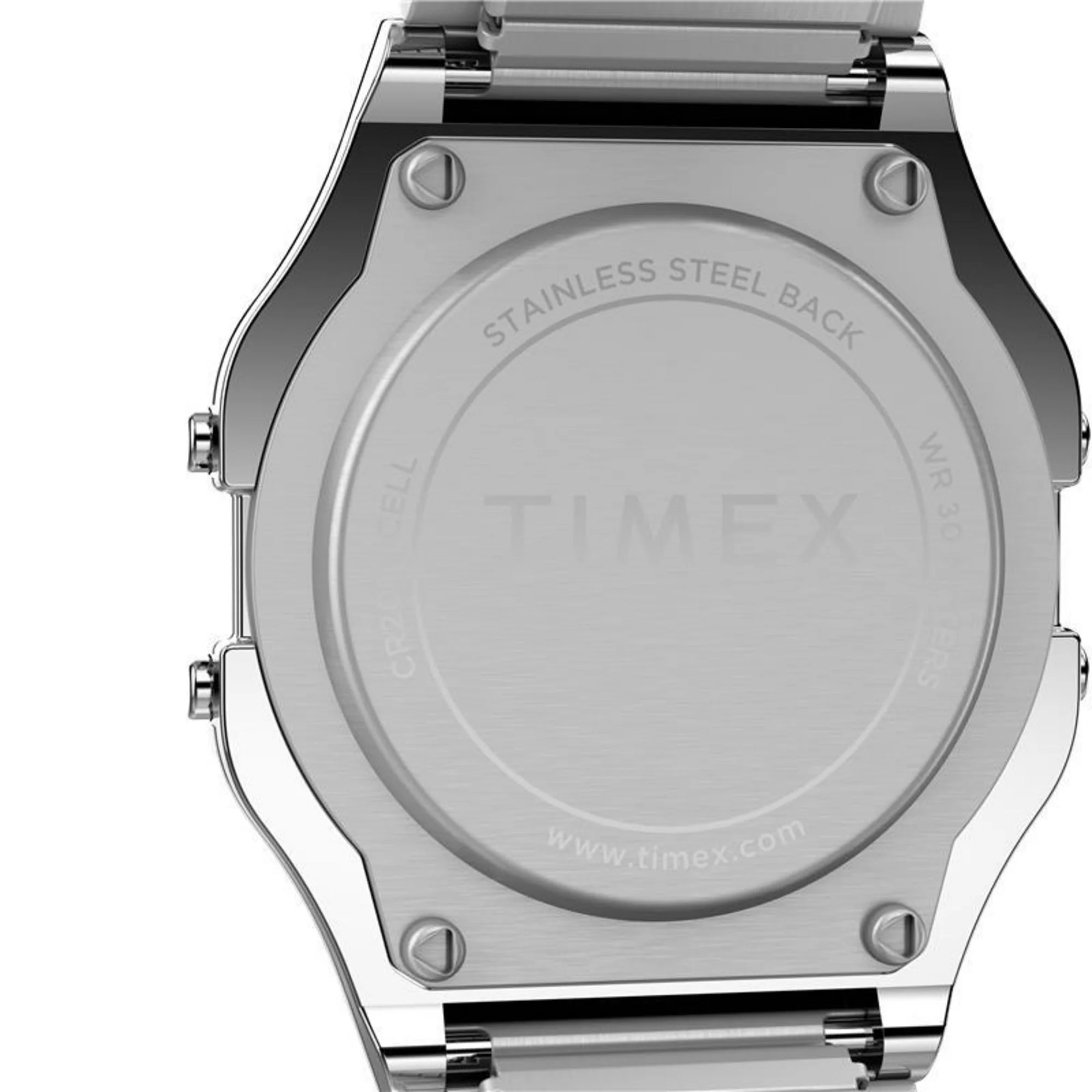 TIMEX Classic Grey Square Dial Digital Men's Watch - T78587UJ - Image 4