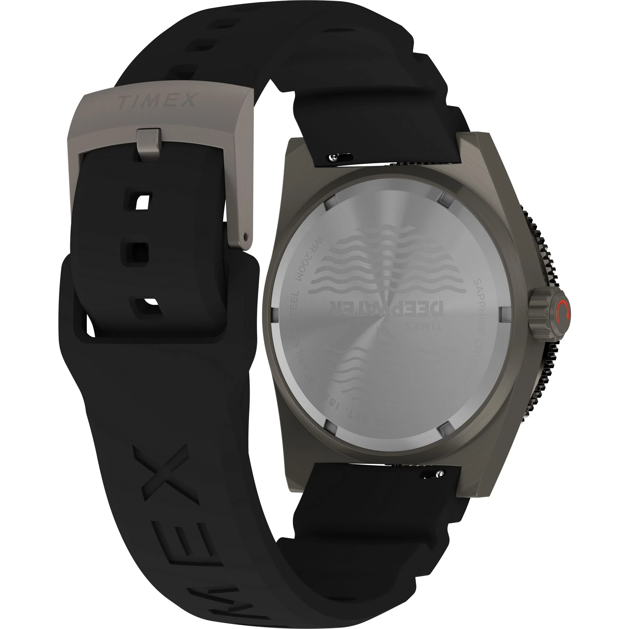 TIMEX Deep Water Men Black Round Dial Analog Watch - TW2W74700UJ - Image 5