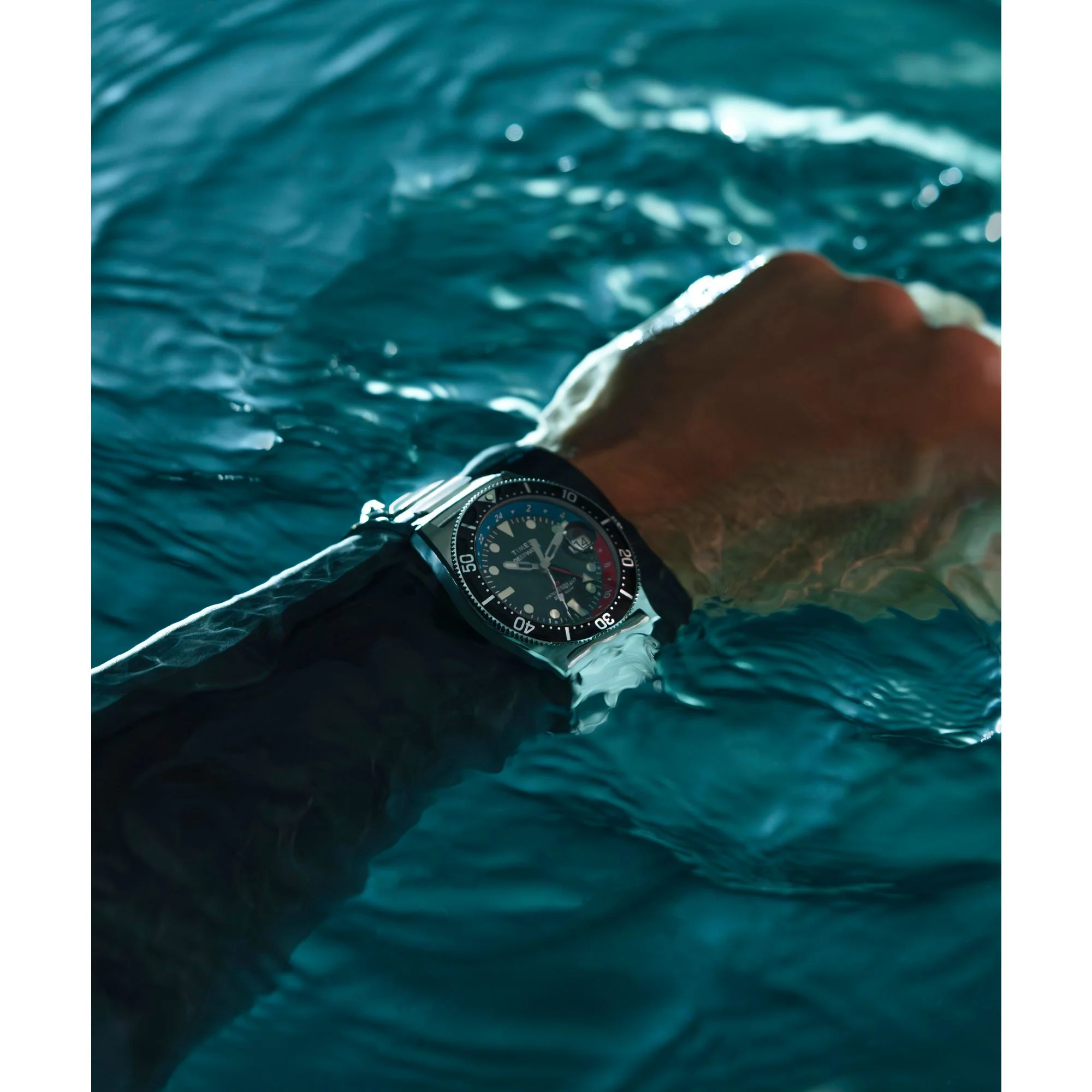 TIMEX Deep Water Men Black Round Dial Analog Watch - TW2W95300UJ - Image 4