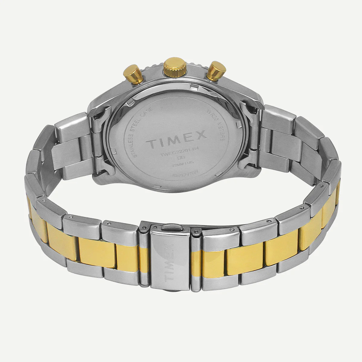 Timex E-Class Premium-Sport Collection Multifunction Men Analog Green Dial Coloured Quartz Watch, Round Dial with 43 mm Case Width - TWEG22201 - Image 5