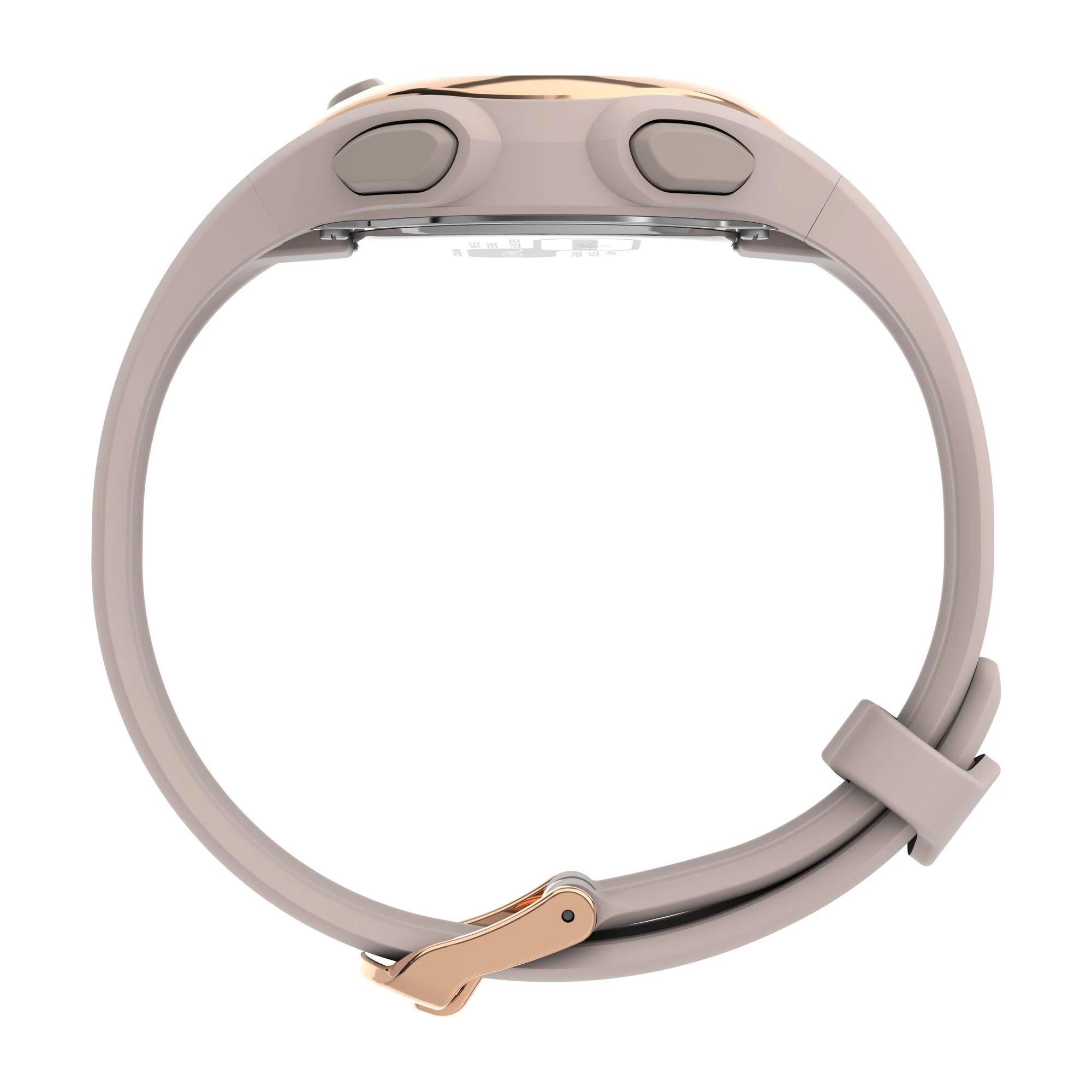 TIMEX E30 Grey Oval Dial Digital Women's Watch - TW2W17400JQ - Image 2