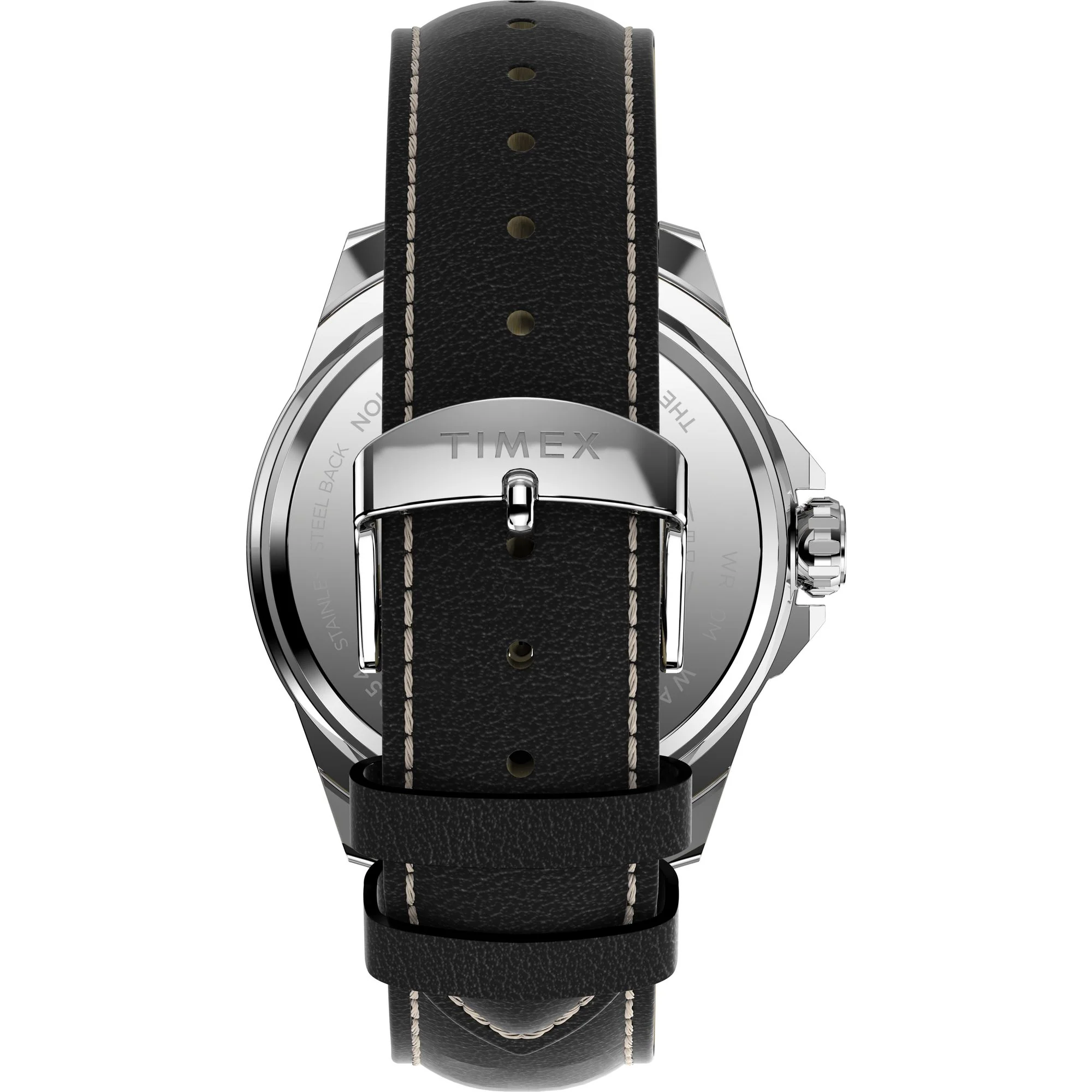 Timex Essex Round 46mm Black Dial Analog Men Watch - TW2W92900UJ - Image 3