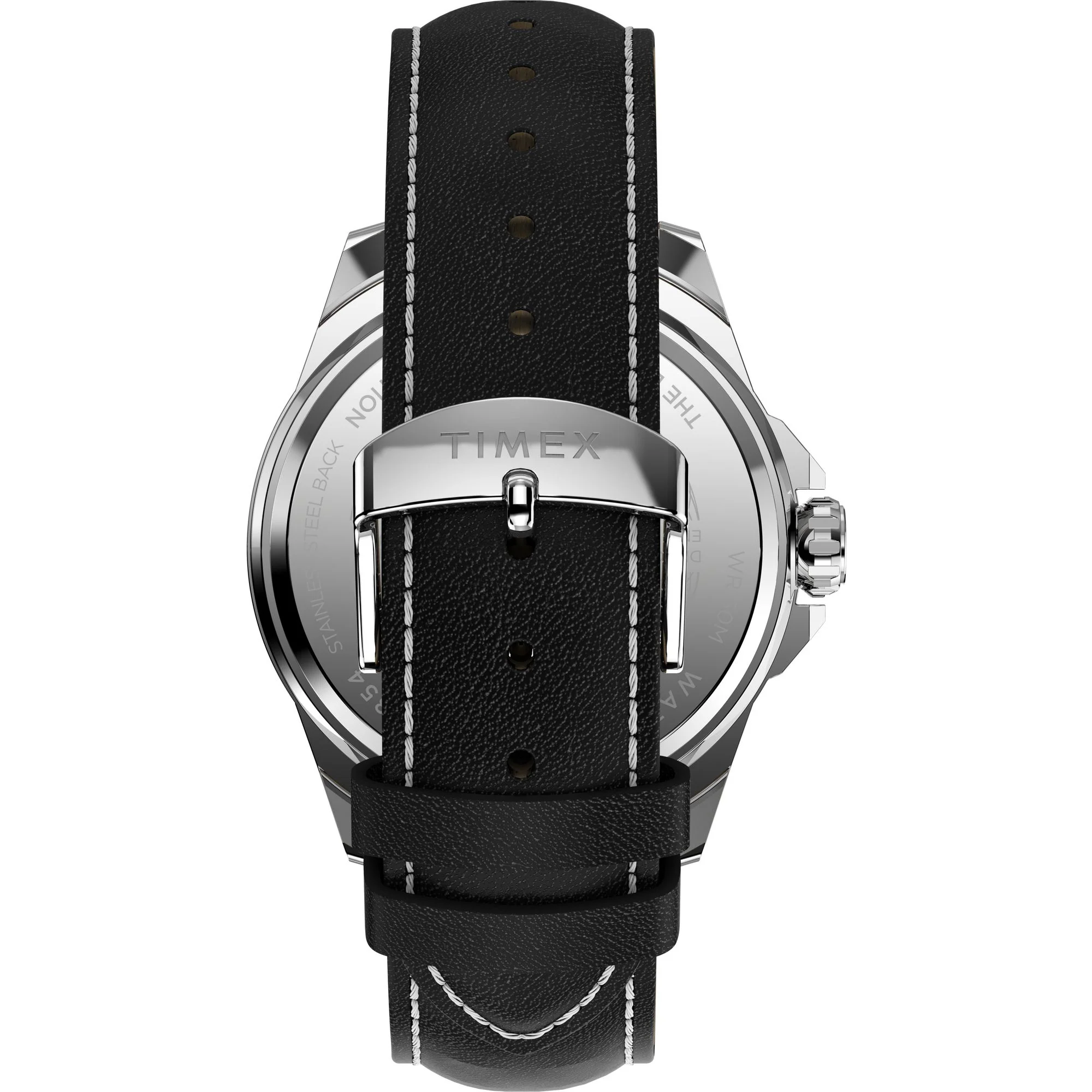 Timex Essex Round 46mm Black Dial Analog Men Watch - TW2W79800UJ - Image 3