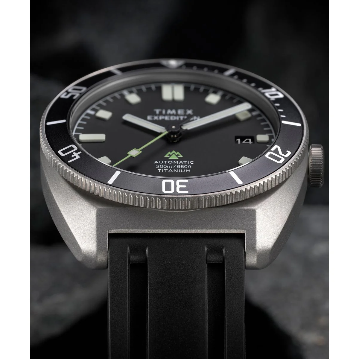 Timex Expedition Tonneau 41mm Black Dial Mechanical Automatic Men Watch - TW2Y63600UJ - Image 6