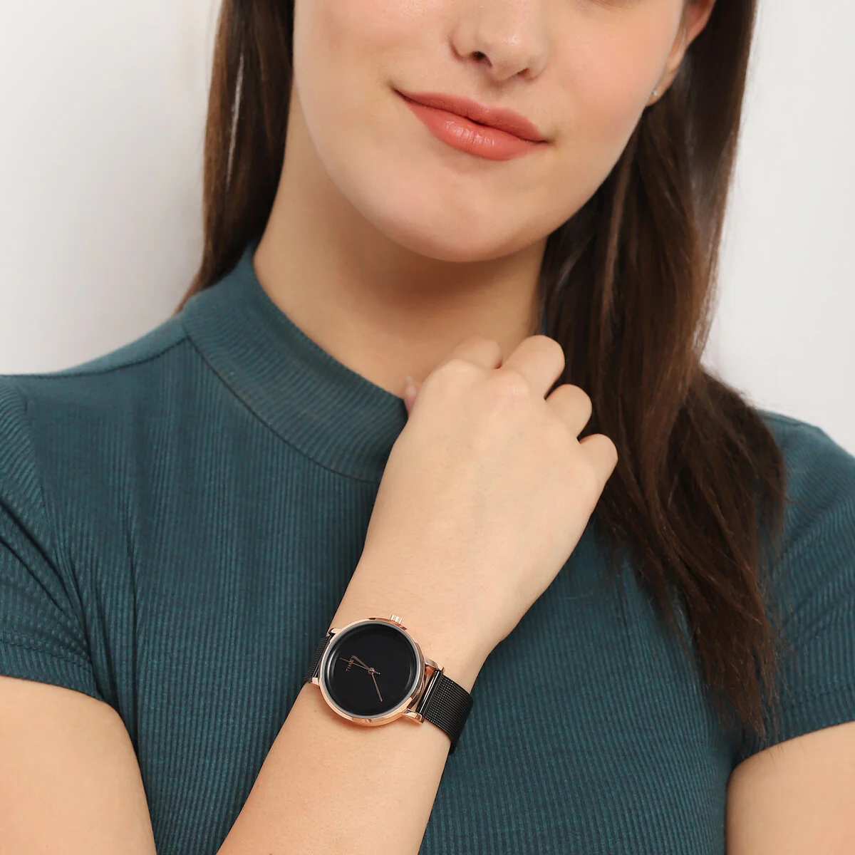 Timex Fashion Collection Premium Quality Women Analog Black Dial Coloured Quartz Watch, Round Dial with 36mm Case width - TWEL129SMU01 - Image 7