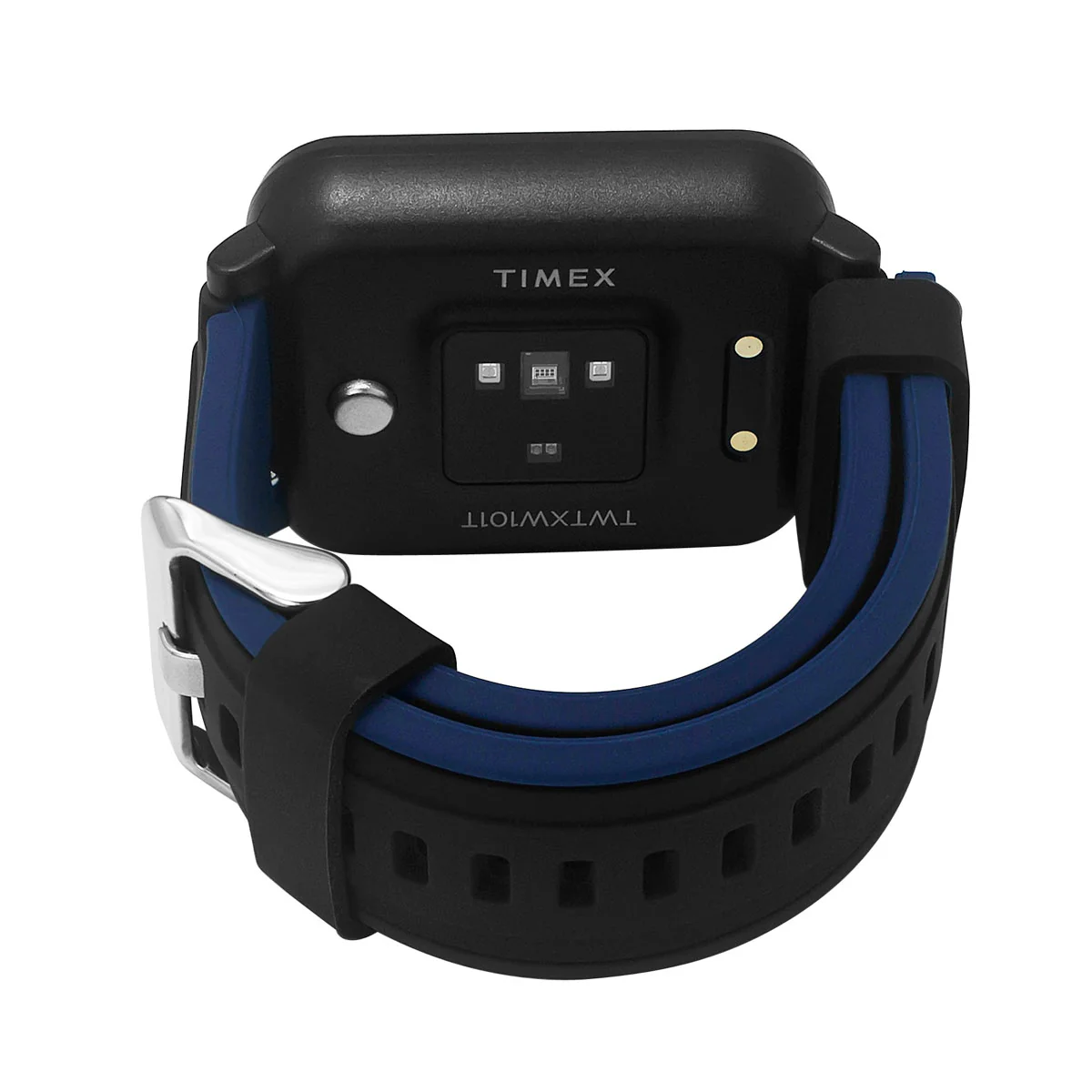 Timex Helix Unisex Tech Digital Dial Rectangle Case Temperature  HRM  SpO2  Function Watch -TWTXW102T - Image 8