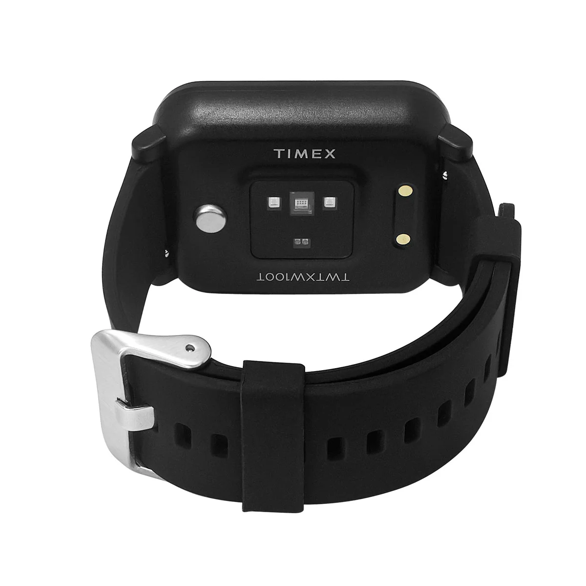 Timex Helix Unisex Tech Digital Dial Rectangle Case Temperature  HRM  SpO2  Function Watch -TWTXW105T - Image 5