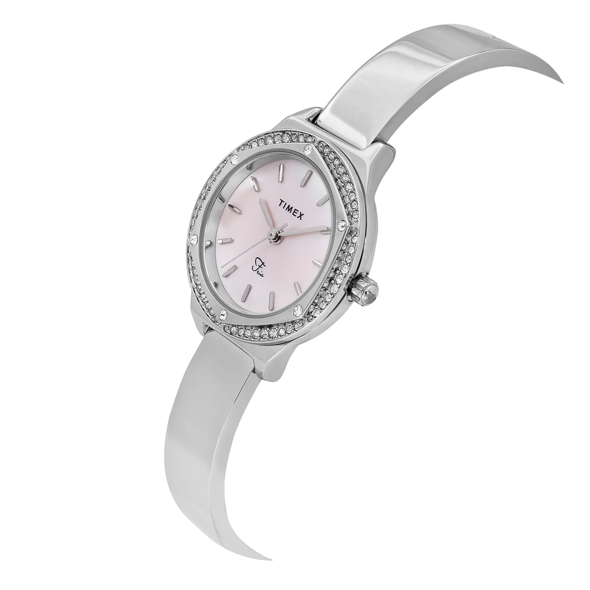 TIMEX Fria Pink Round Dial Analog Women's Watch - TWEL24200 - Image 2