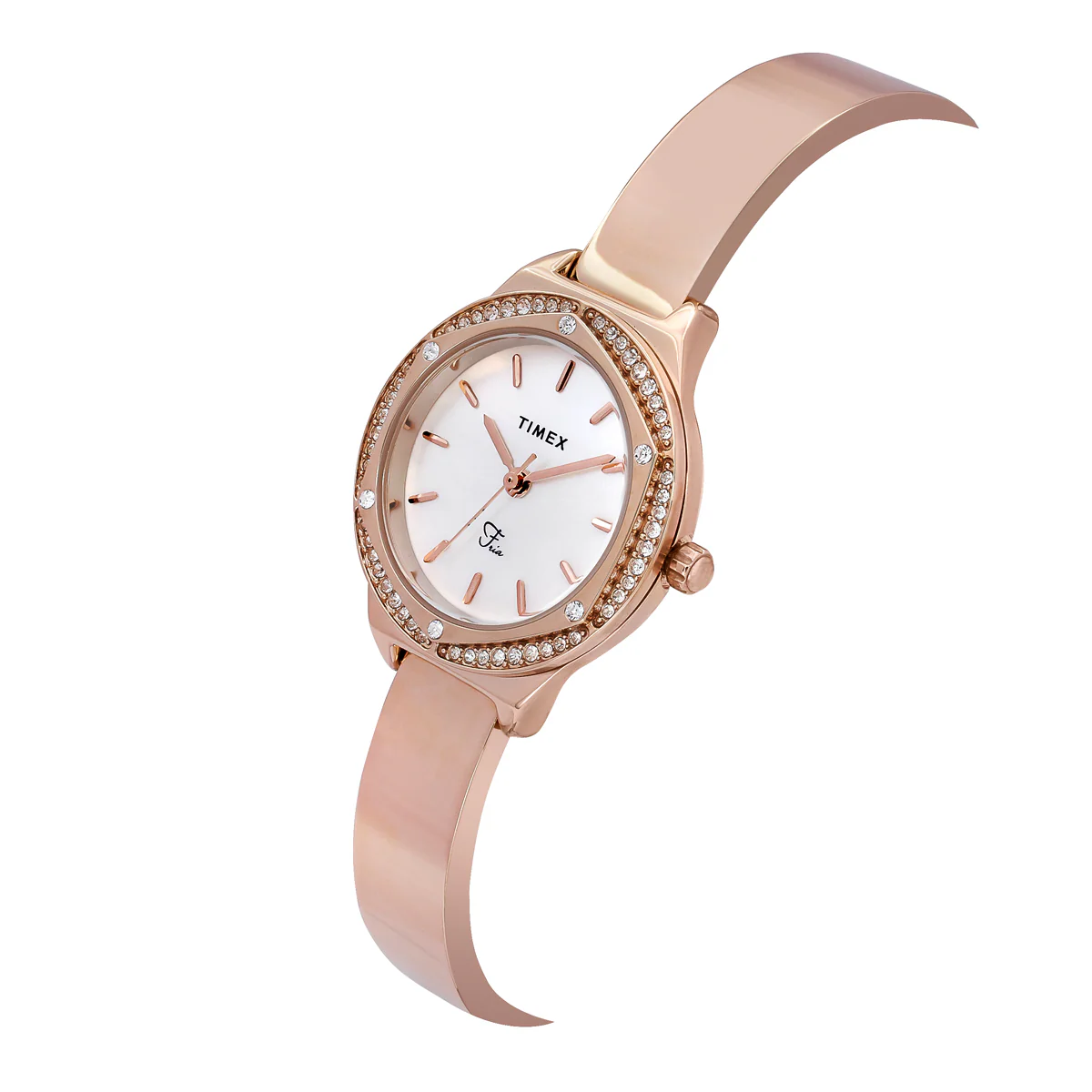 TIMEX Fria White Round Dial Analog Women's Watch - TWEL24201 - Image 2