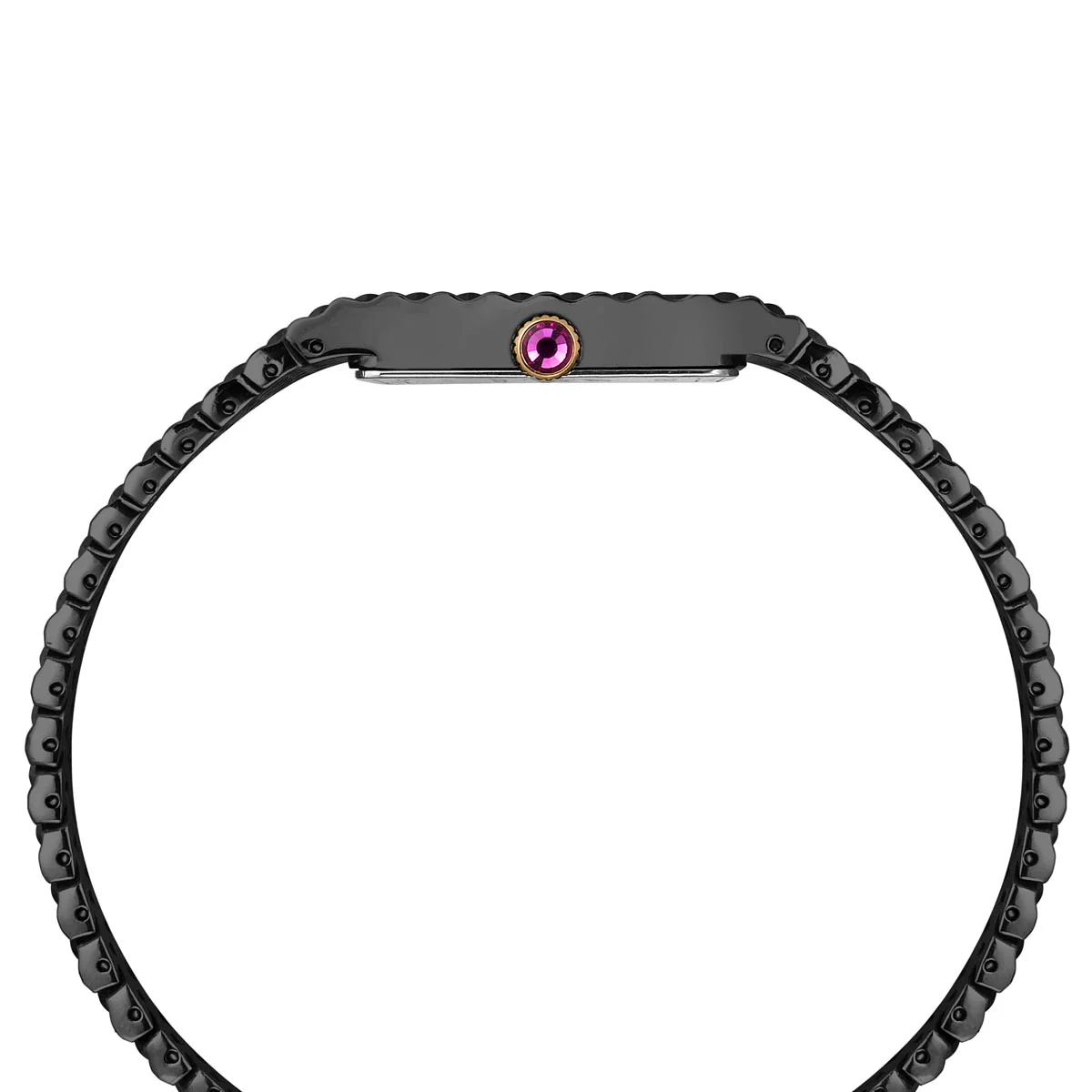 TIMEX Fria Women Black Rectangle Dial Analog Watch - TWEL77708 - Image 5