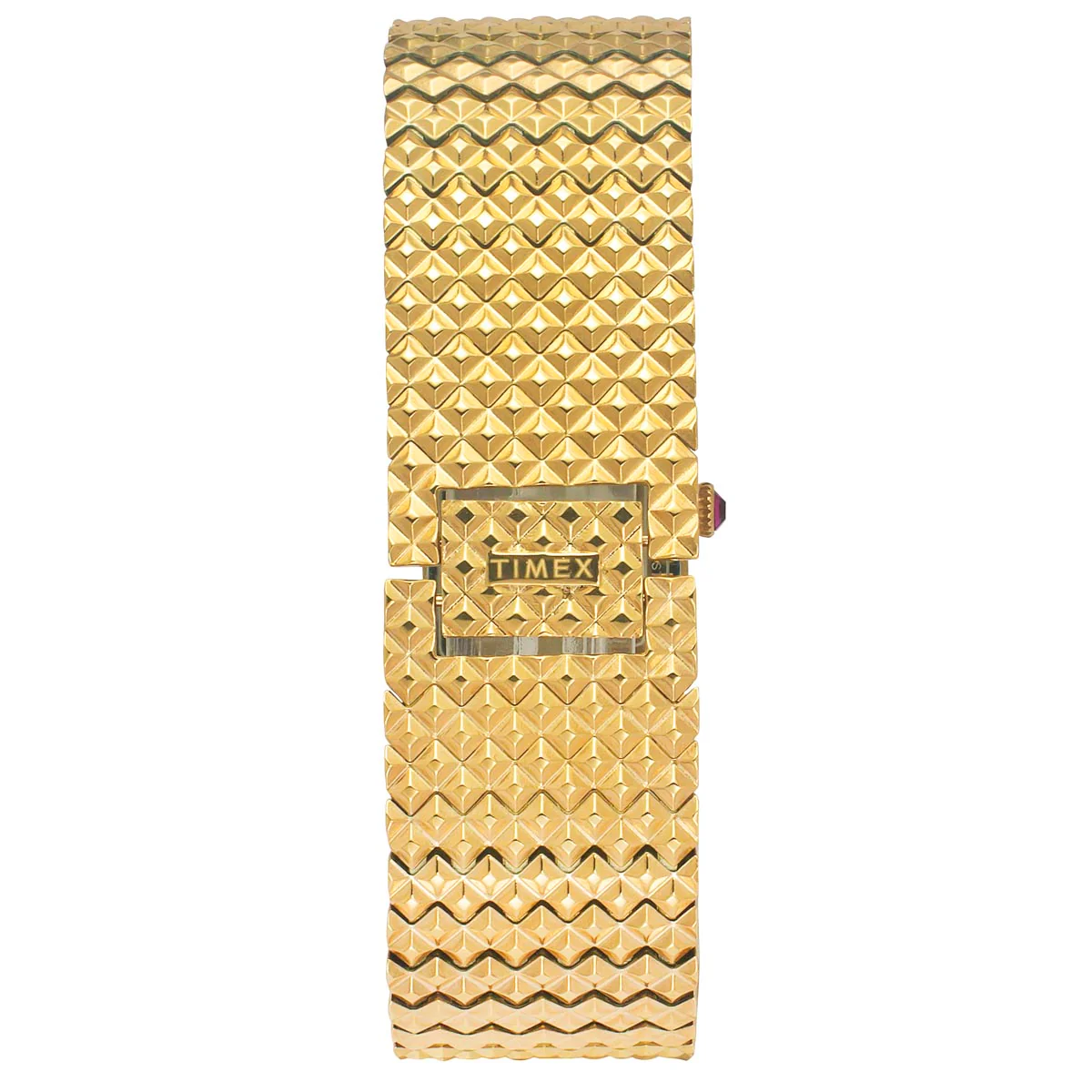 TIMEX Fria Women Mother of Pearl Black Rectangle Dial Analog Watch - TWEL77706 - Image 4