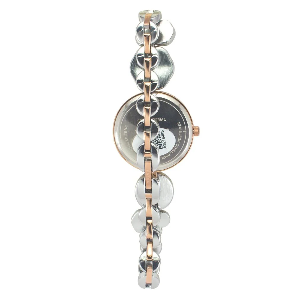 Timex Fria Women Silver Round Analog Watch - TWEL17002 - Image 4