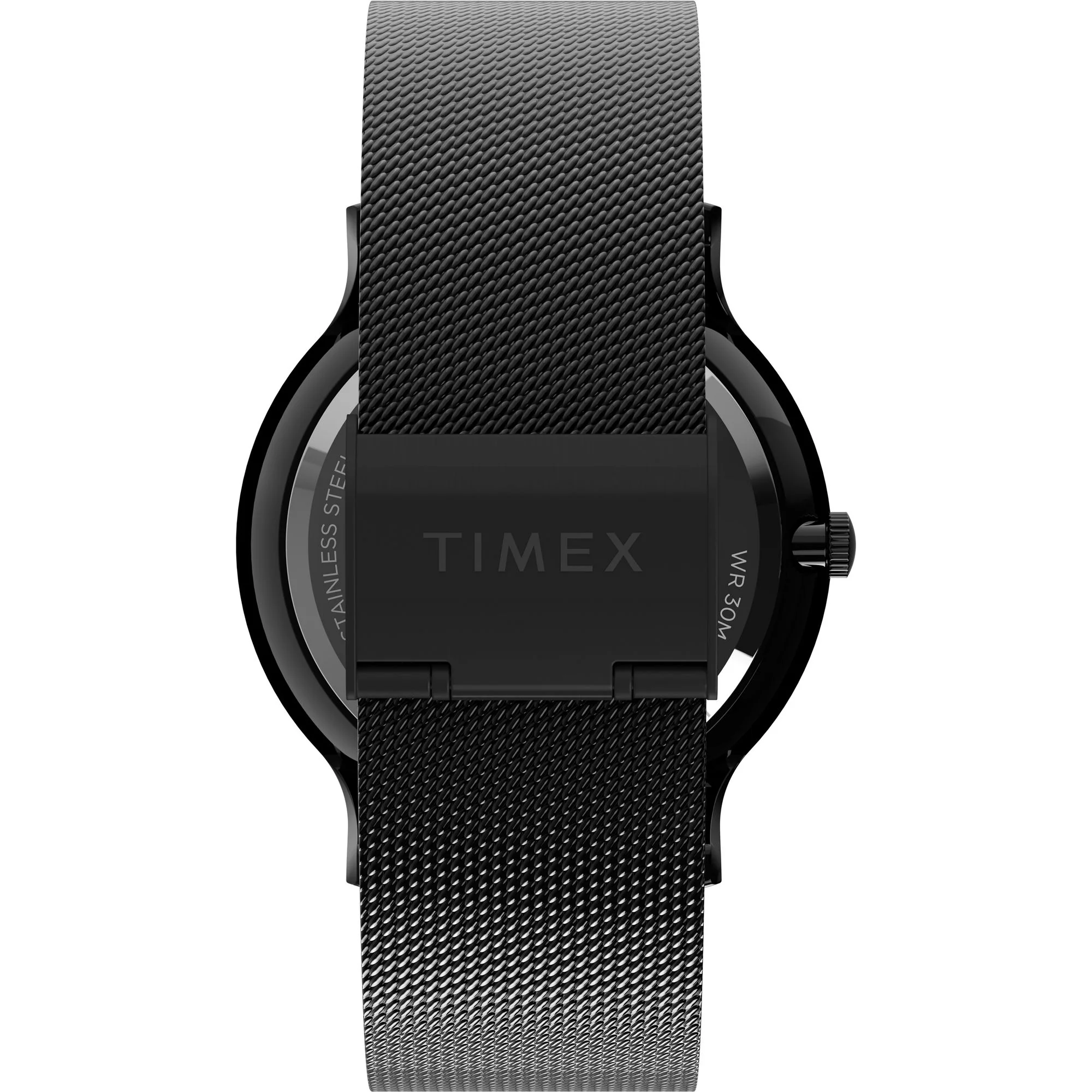 TIMEX Gallery Black Round Dial Analog Men's Watch - TW2T95300UJ - Image 3
