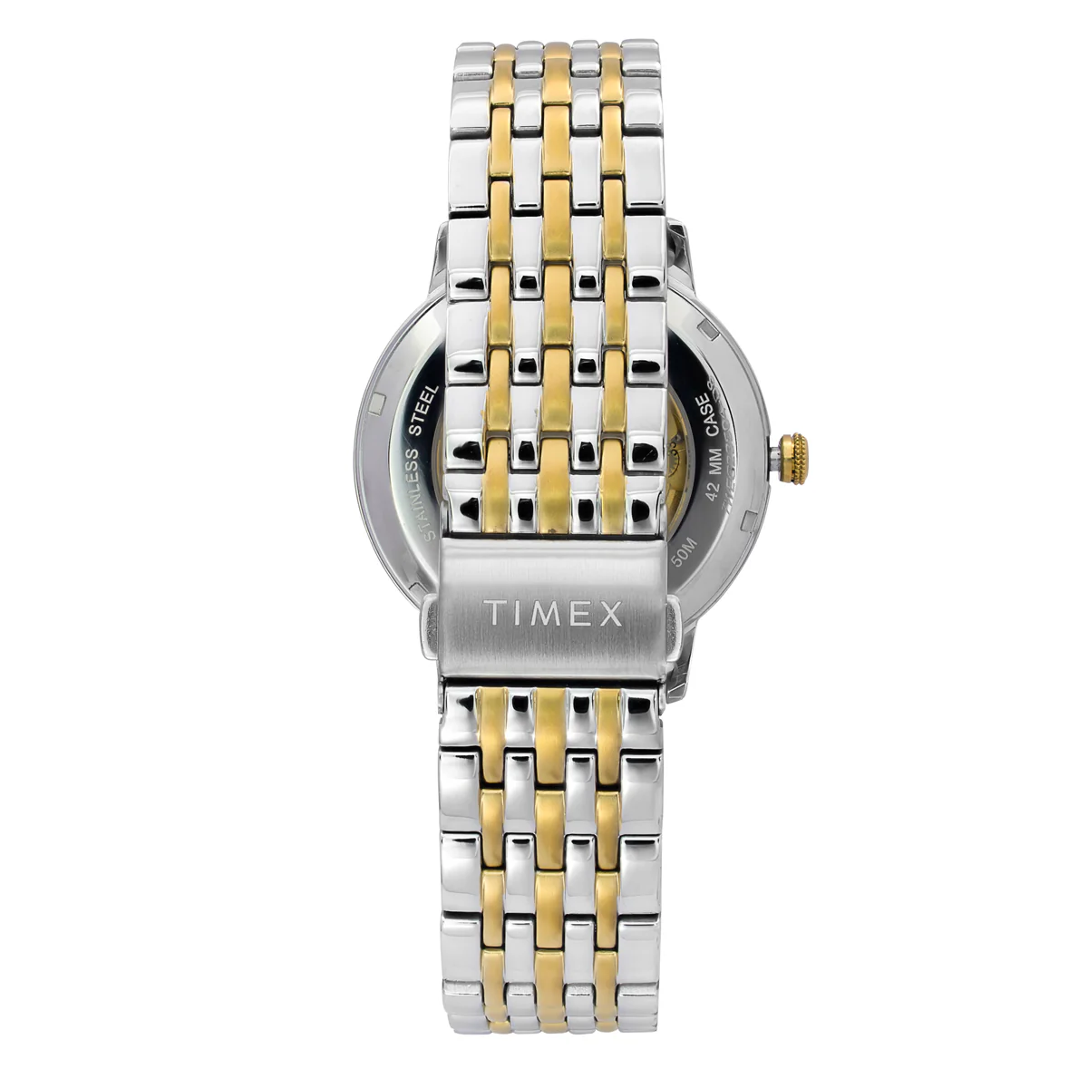 TIMEX Green Round Dial Analog Automatic Men's Watch - TWEG23504 - Image 4