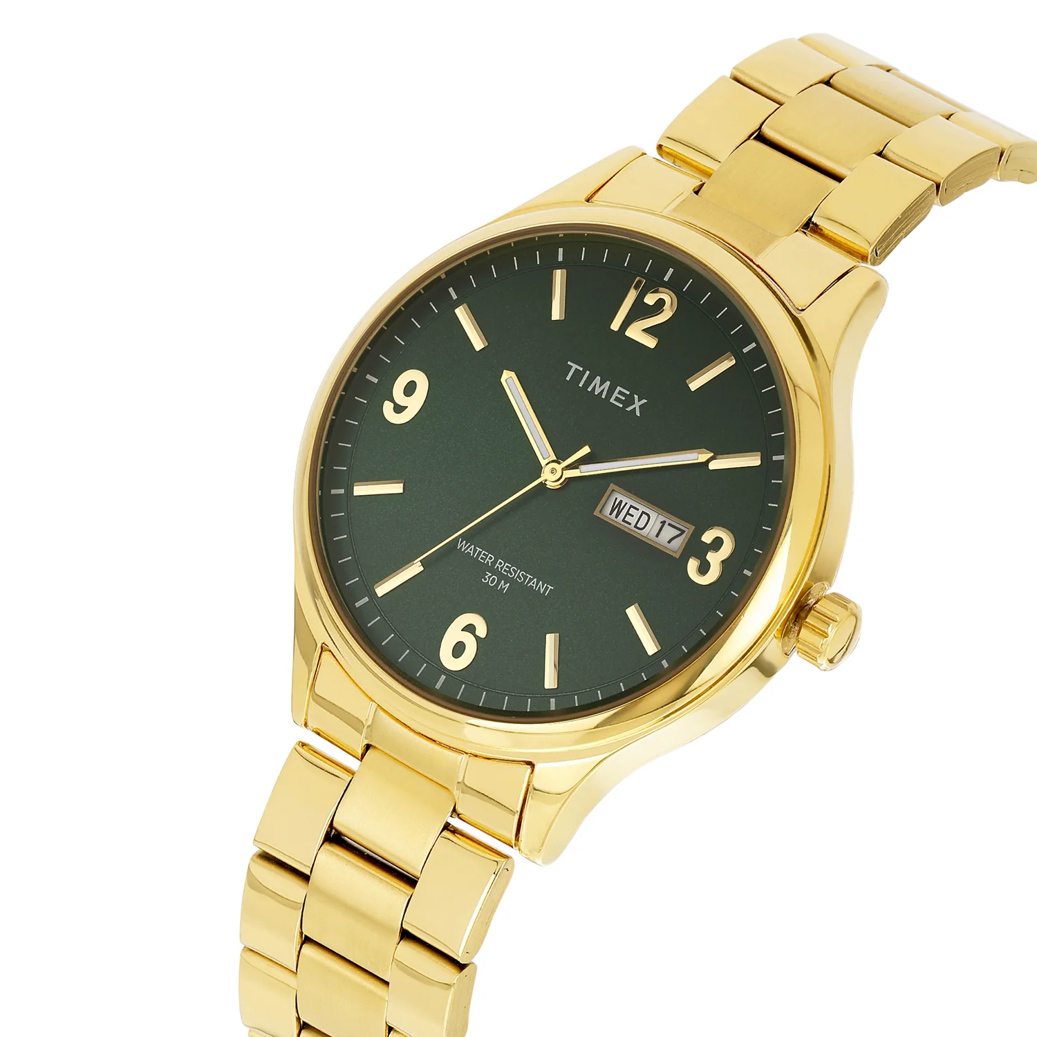 TIMEX Green Round Dial Analog Men's Watch - TWEG18445 - Image 2