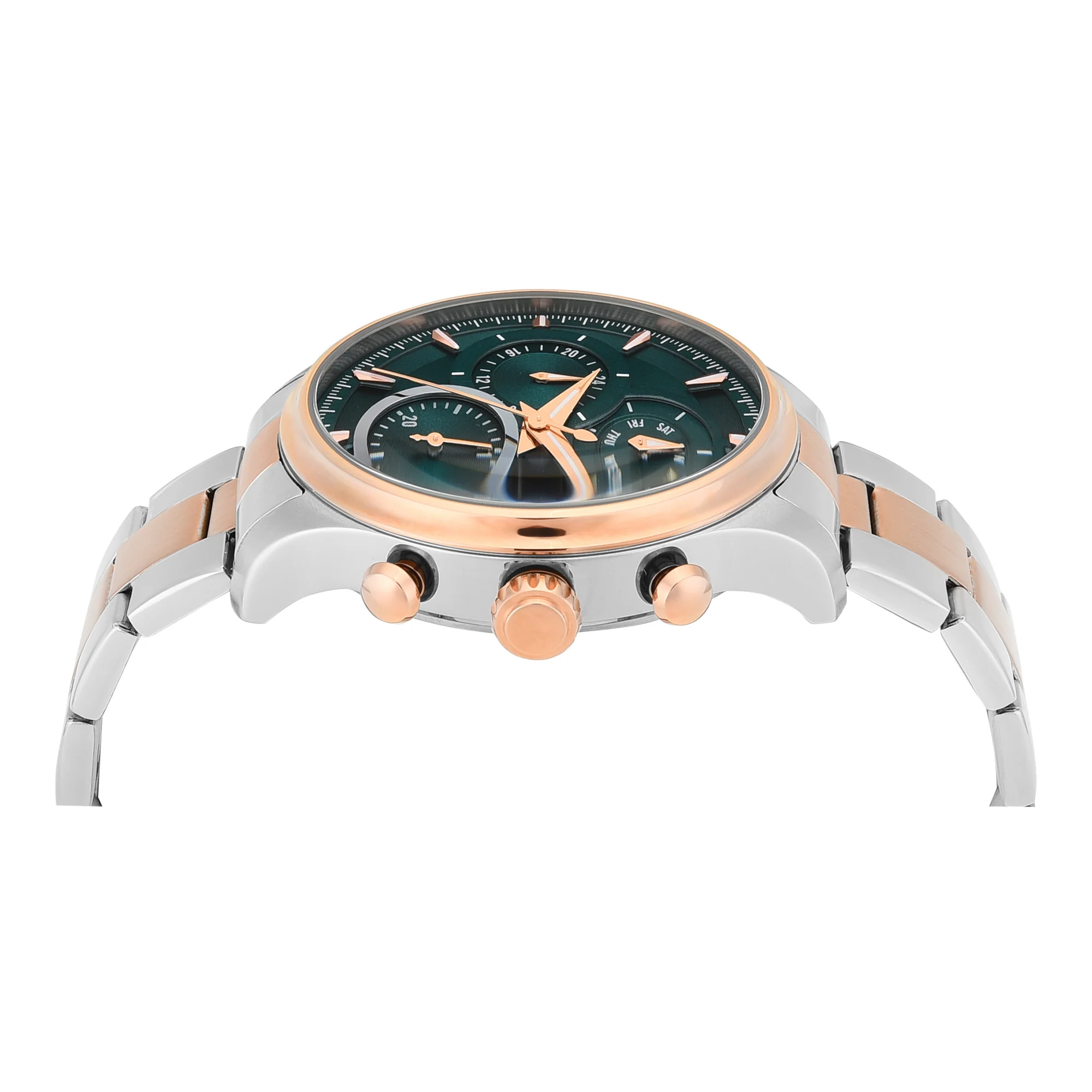 TIMEX Green Round Dial Analog Men's Watch - TWEG28102 - Image 4