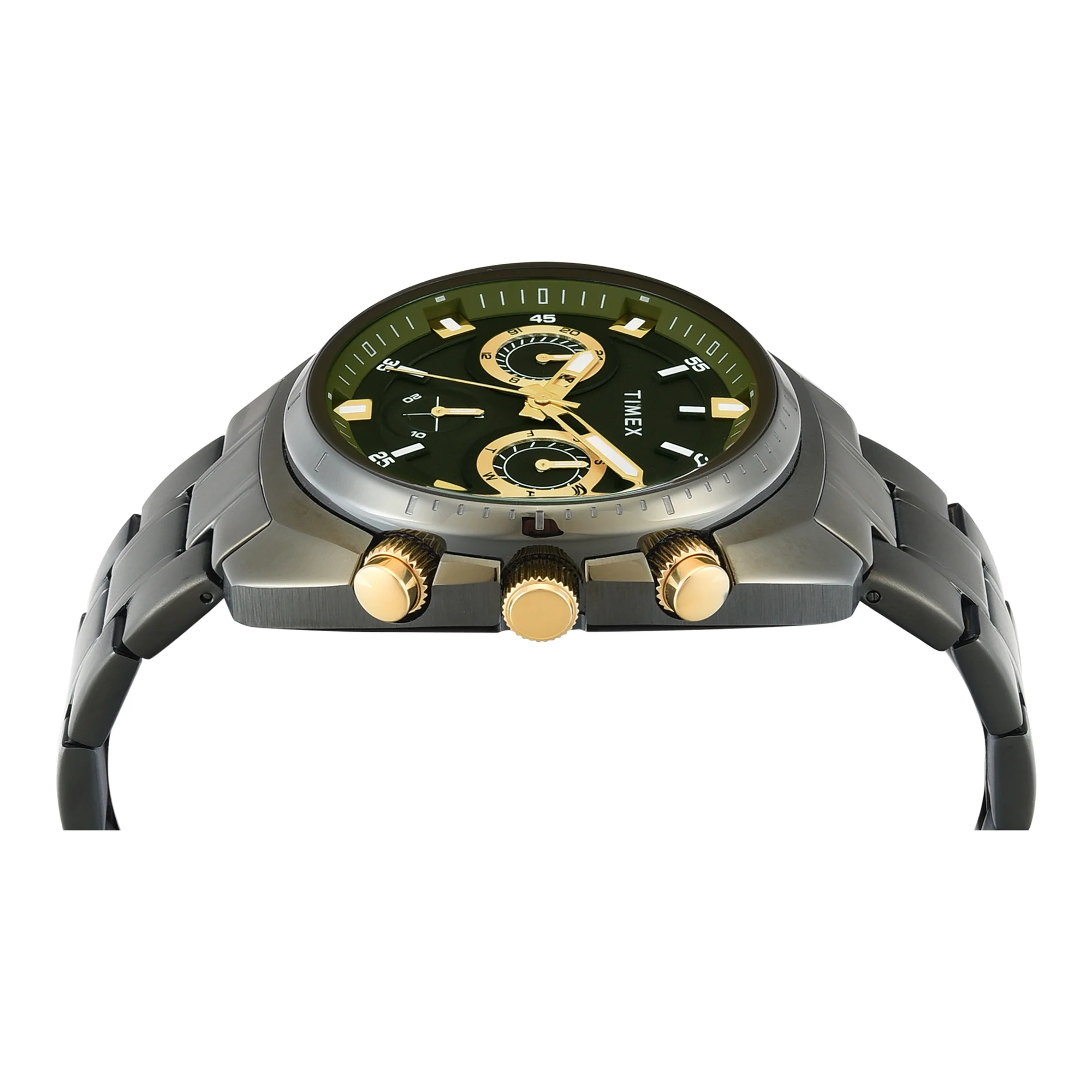TIMEX Green Round Dial Analog Men's Watch - TWEG28201 - Image 4