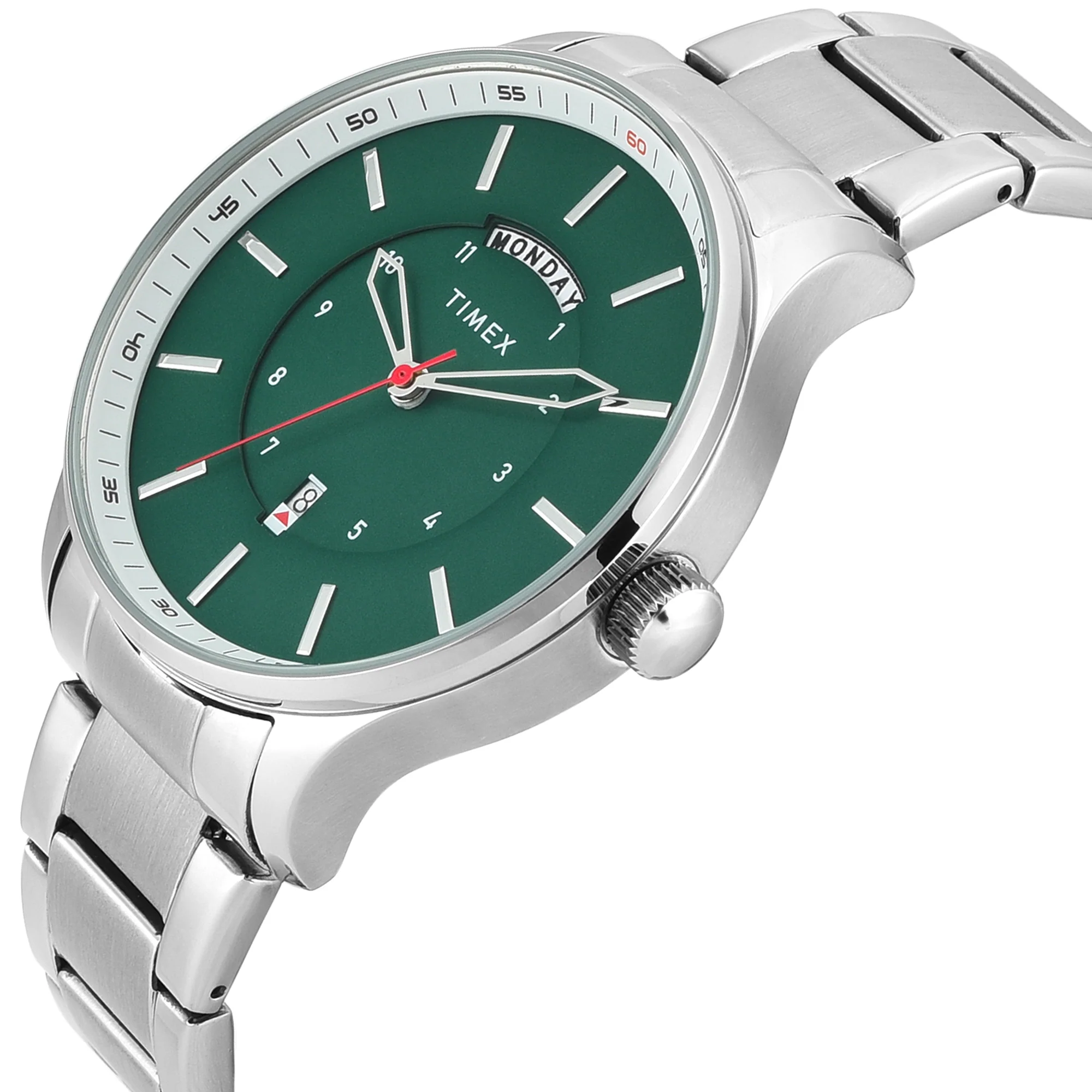 TIMEX Green Round Dial Analog Men's Watch - TWEG29300 - Image 2