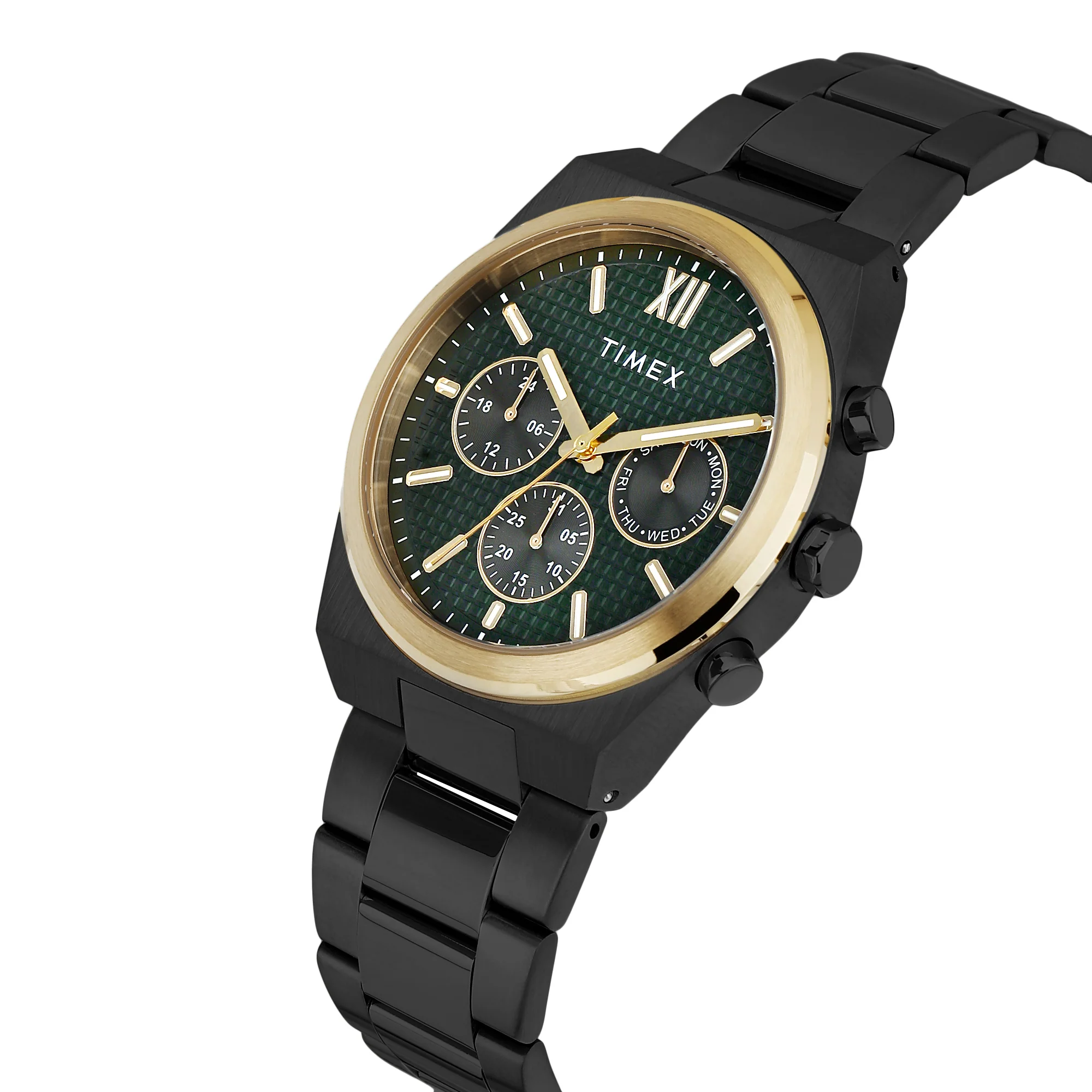 Timex Green Round Dial Analog Men's Watch - TWEG297SMU03 - Image 2