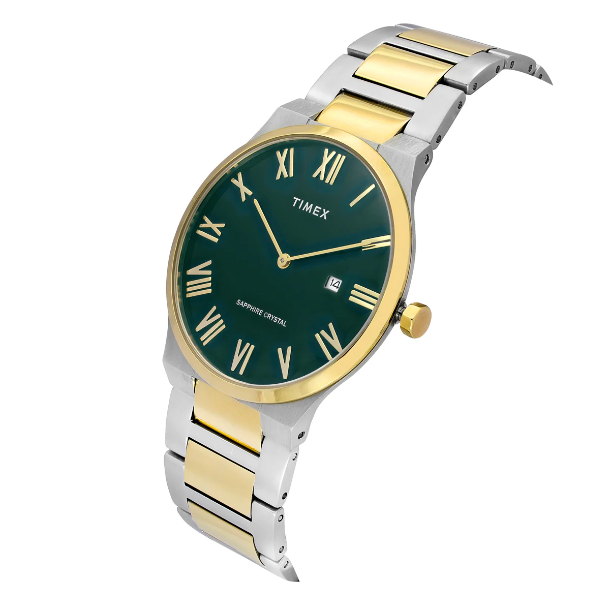 TIMEX Green Round Dial Analog Men's Watch - TWEG23609 - Image 2