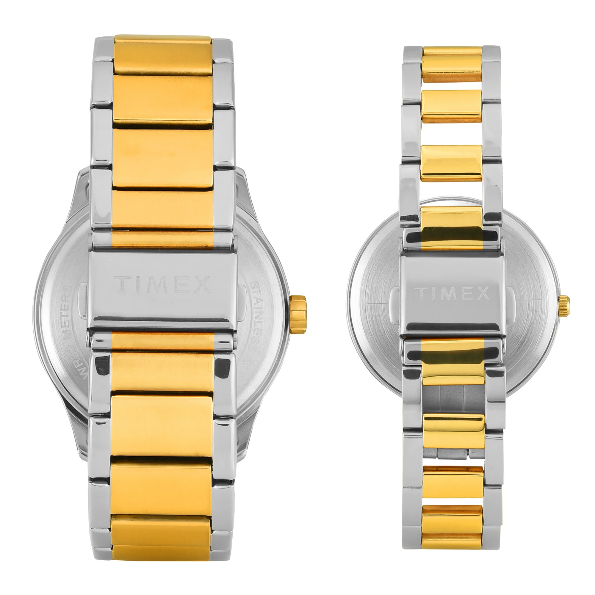 TIMEX Green Round Dial Analog Pair's Watch - TW00PR340 - Image 6