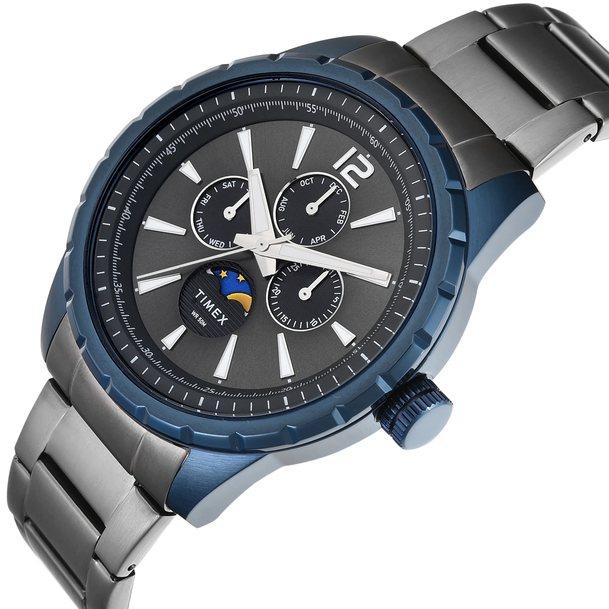 TIMEX Gunmetal Round Dial Analog Men's Watch - TWEG28502 - Image 2