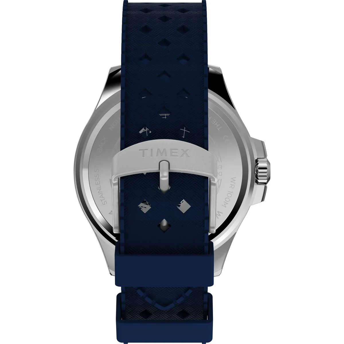 Timex Harborside Coast Round 43mm Blue Dial Analog Men Watch - TW2Y33400UJ - Image 3