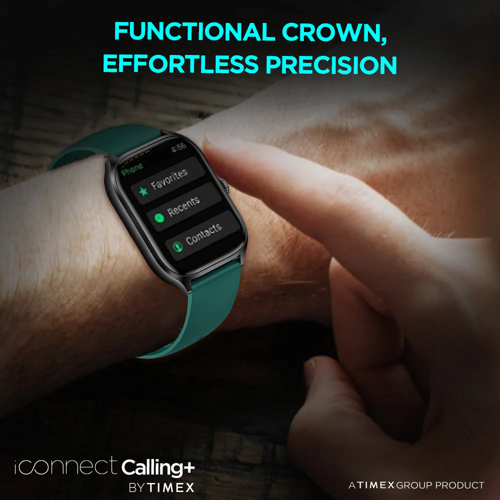 Timex IConnect Calling 2.01(5.10 cm) TFT Display With Bluetooth Calling | Versatile Activity Tracker With 100 Sports Modes smartwatch-TWIXW505T - Image 5