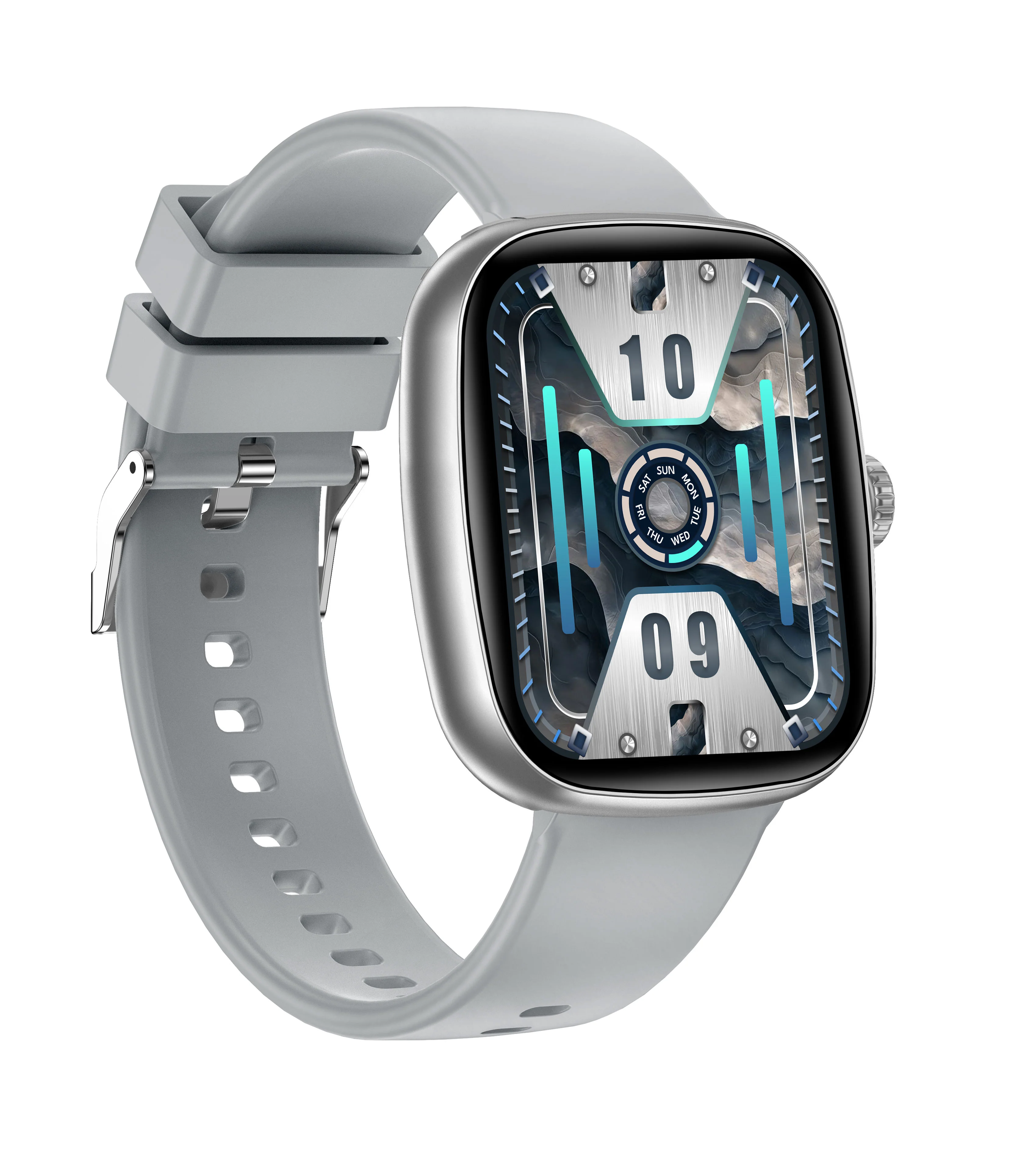 Timex iConnect Calling Ace 1.83 inches (4.64 cm) Display with Functional Crown and BT Calling Smartwatch For Unisex - TWIXW1102T - Image 2