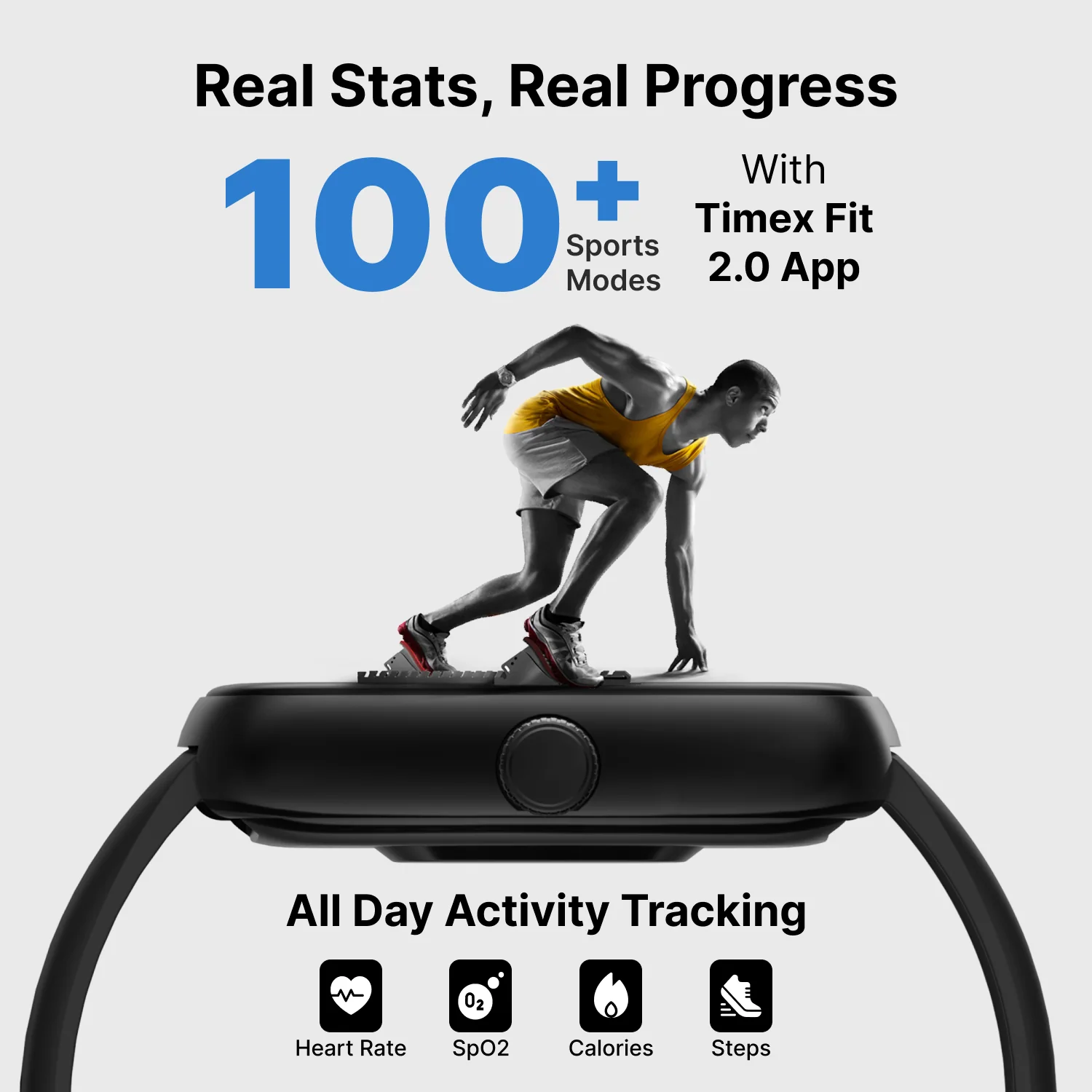 Timex iConnect Calling Ace 1.83(4.6 cm) 3D UI Display with Functional Crown and BT Calling Smartwatch For Unisex - TWIXW1500T - Image 6