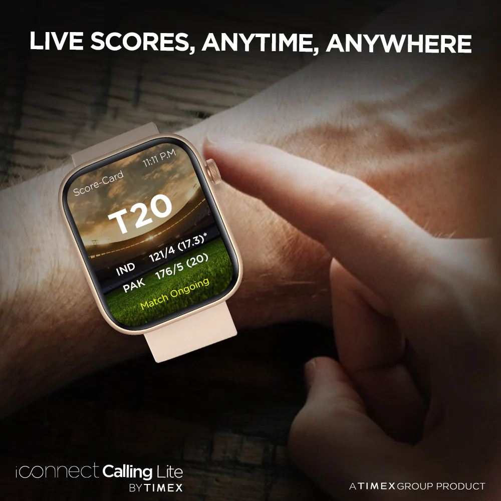 Timex iConnect Calling Lite 1.83 inches (4.6cm) Display BT Calling Smartwatch For Unisex - TWIXW601T - Image 12