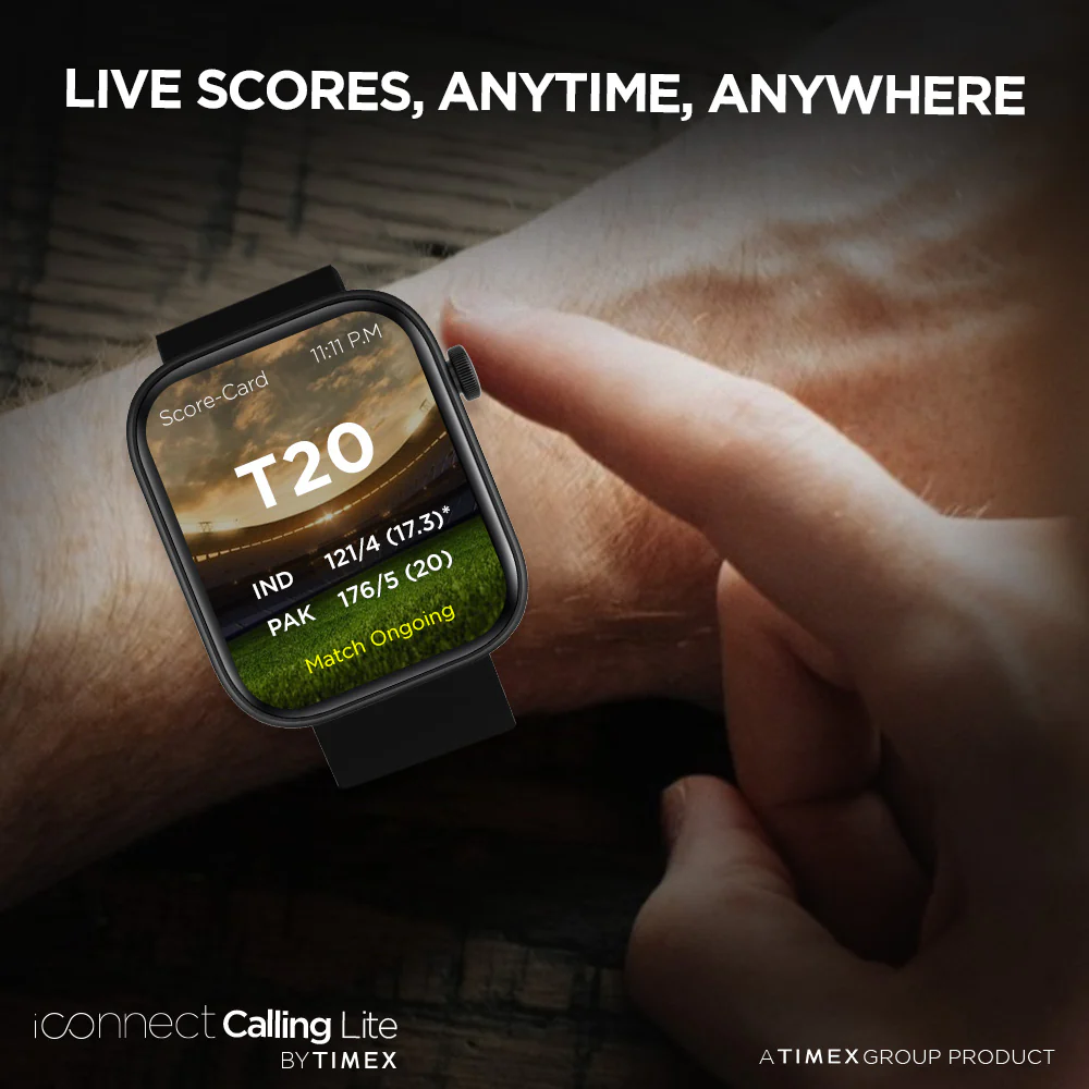 Timex iConnect Calling Lite 1.83(4.6cm) Display BT Calling Smartwatch For Unisex - TWIXW605T - Image 4