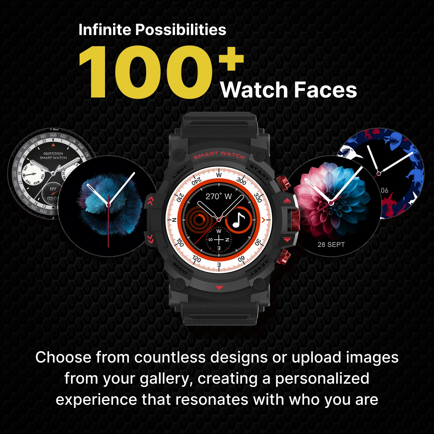 Timex iConnect Go 1.38 inches (3.50 cm) Display with Functional Crown and BT Calling Smartwatch For Unisex - TWIXW800T - Image 14