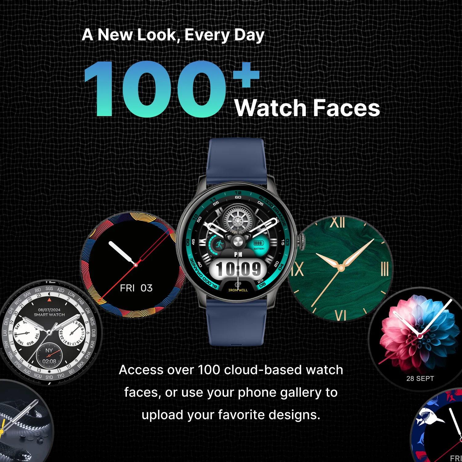 Timex iConnect Pro 1.38(3.50 cm) Display with Functional Crown and BT Calling Smartwatch For Unisex - TWIXW1202T - Image 15