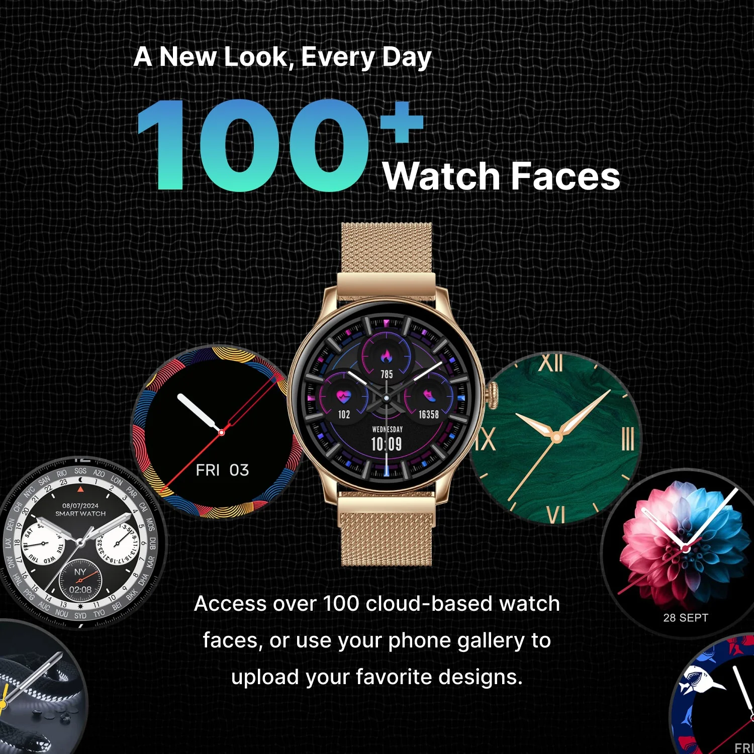 Timex iConnect Pro 1.38(3.50 cm) Display with Functional Crown and BT Calling Smartwatch For Unisex - TWIXW1204T - Image 8