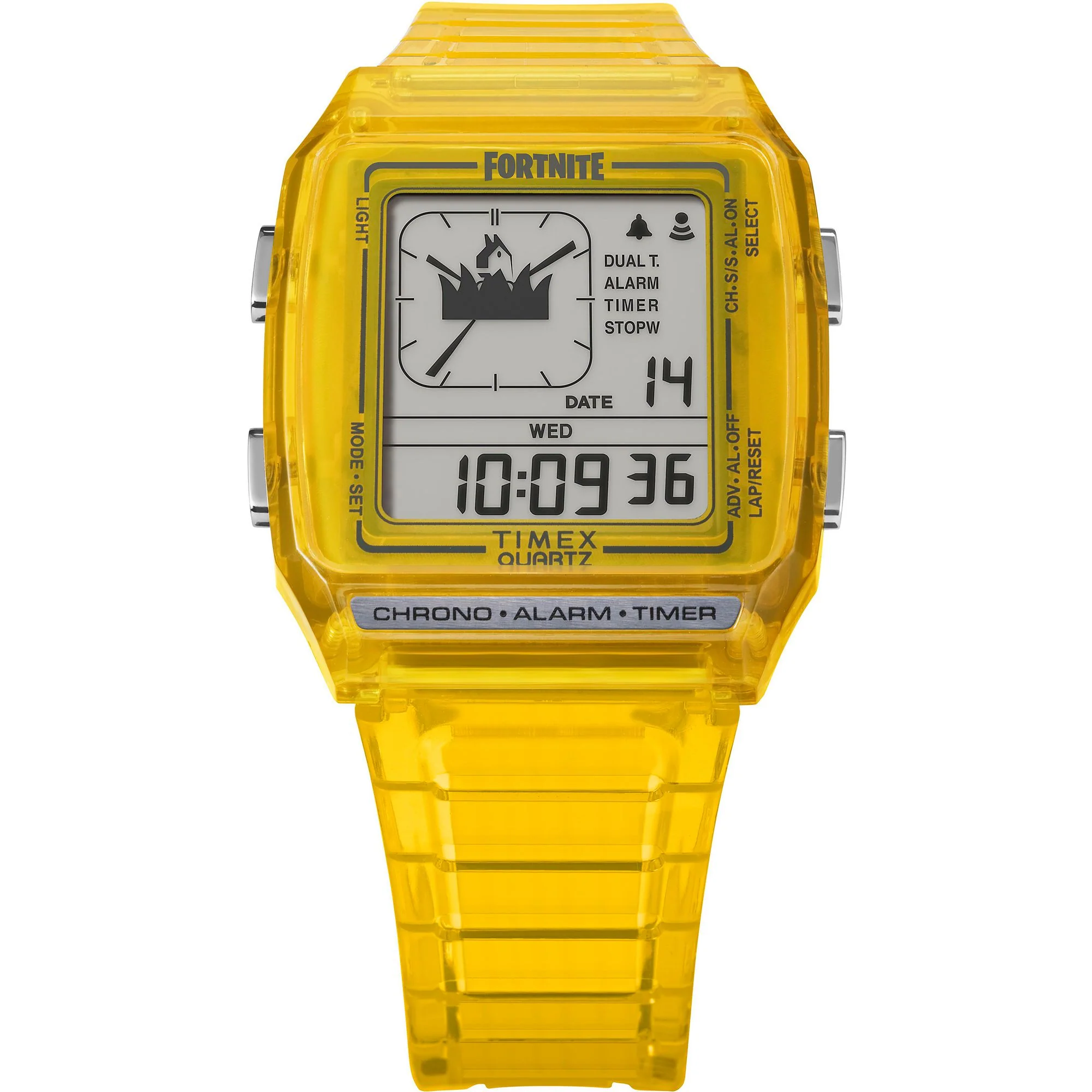 Q Timex LCA x Fortnite 35mm Resin Strap Watch - TW2W96600X6 - Image 2
