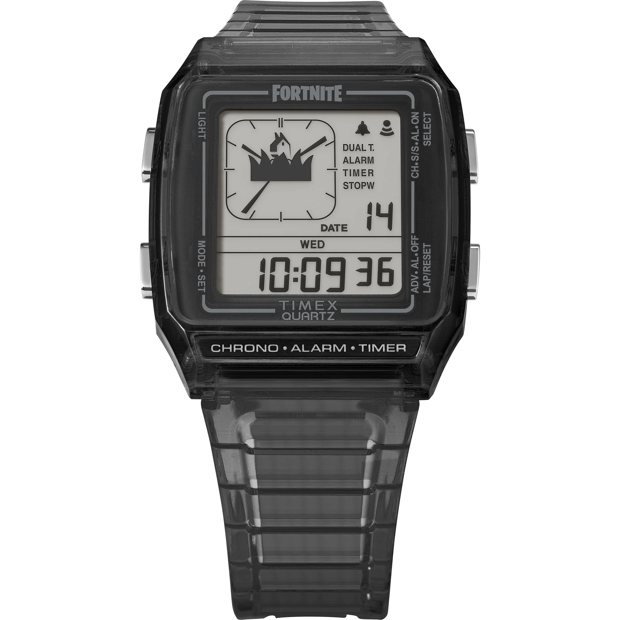 Q Timex LCA x Fortnite 35mm Resin Strap Watch - TW2W96500X6 - Image 2