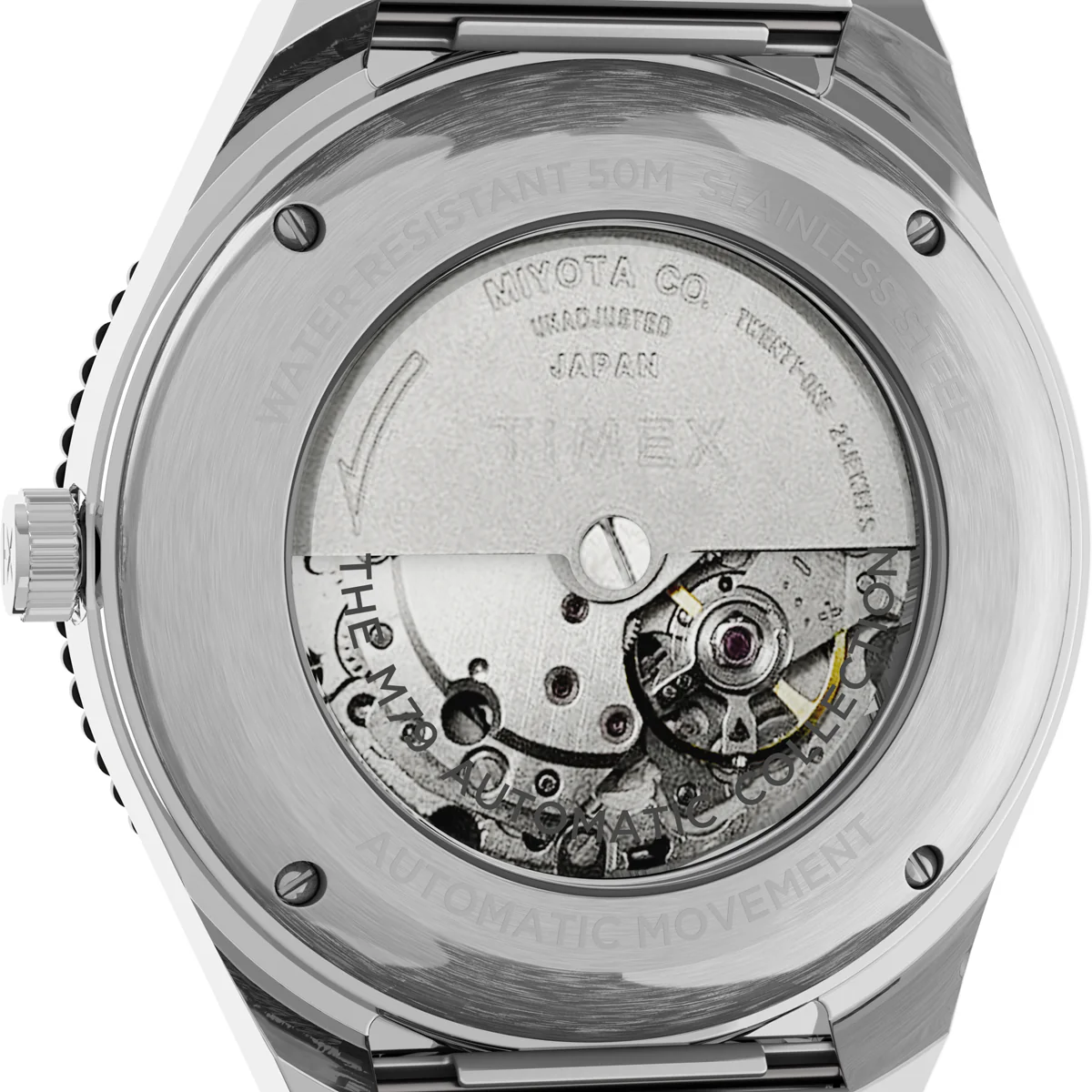 Timex M79 Automatic Black Dial Men Watch -TW2U83400U9 - Image 5