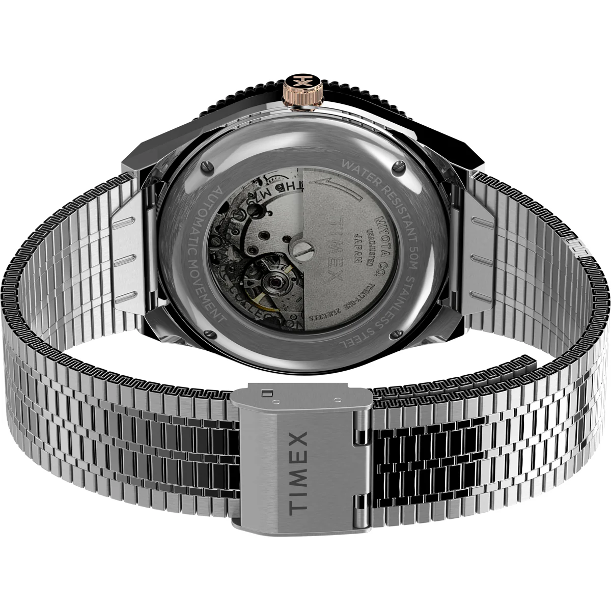 M79 Automatic 40mm Stainless Steel Bracelet Watch - Image 2
