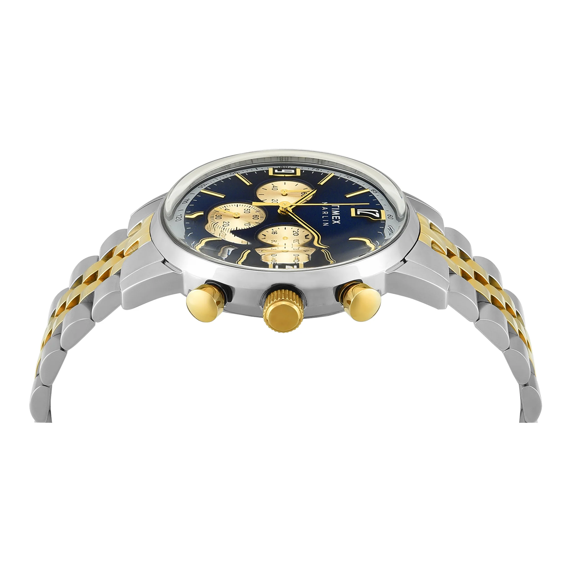 TIMEX Marlin Blue Round Dial Analog Men's Watch - TWEG26708 - Image 4