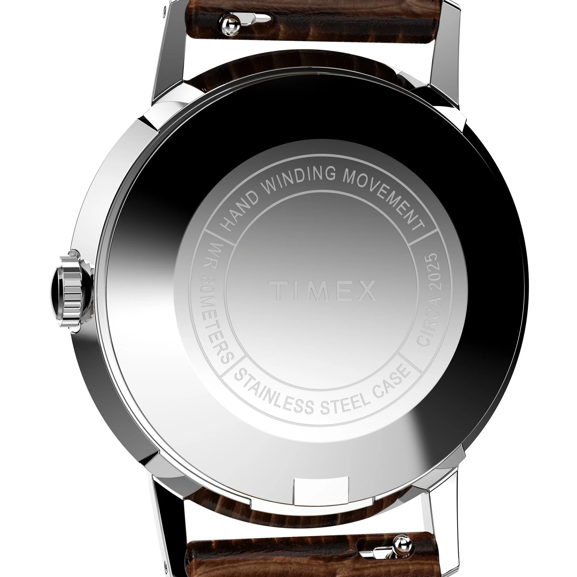 Timex Marlin Brown Round Dial Mechanical Automatic Men's Watch - TW2W93300UJ - Image 4