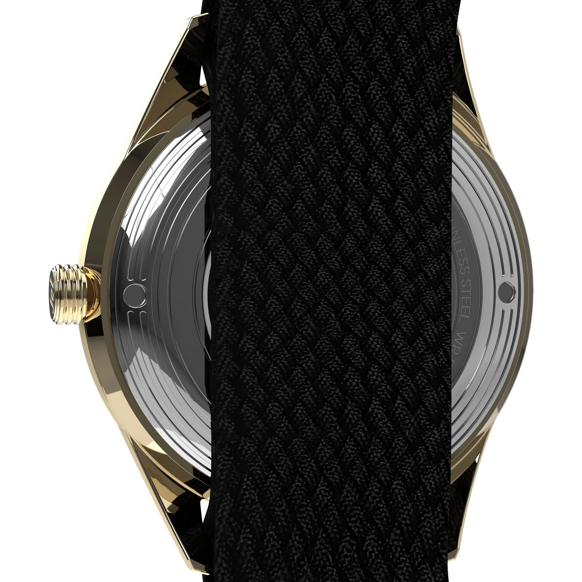 TIMEX Marlin Jet Black Round Dial Mechanical Automatic Men's Watch - TW2Y24300UJ - Image 4