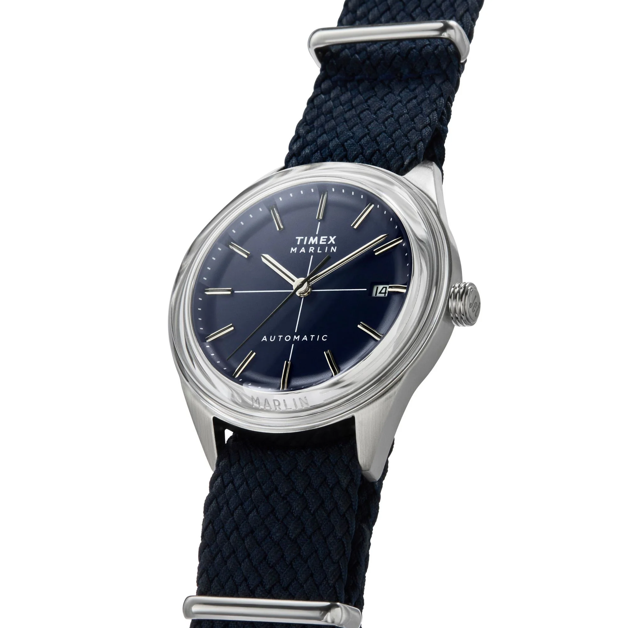 TIMEX Marlin Jet Blue Round Dial Mechanical Automatic Men's Watch - TW2Y24500UJ - Image 2