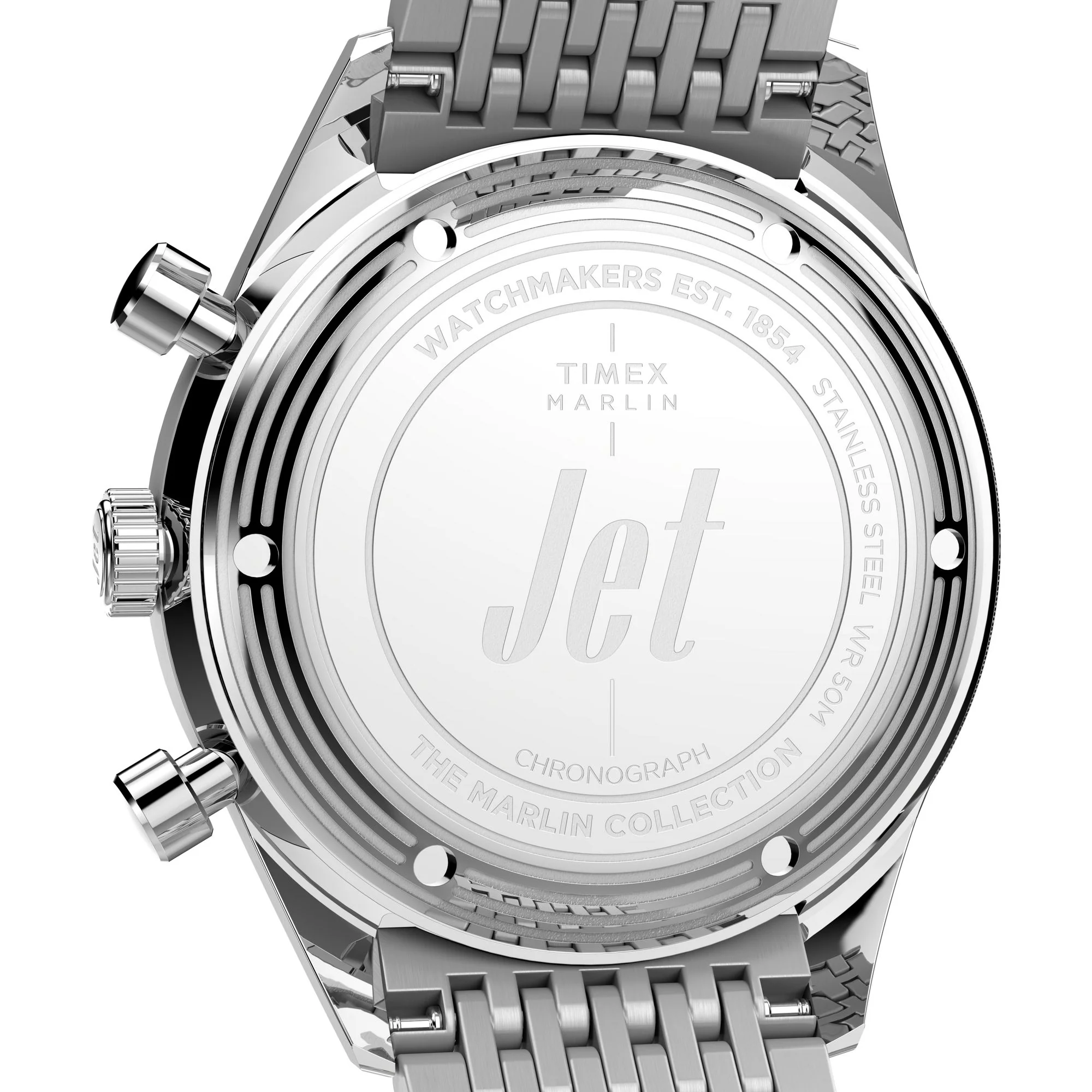 TIMEX Marlin Jet Silver Round Dial Analog Men's Watch - TW2Y24600IK - Image 4