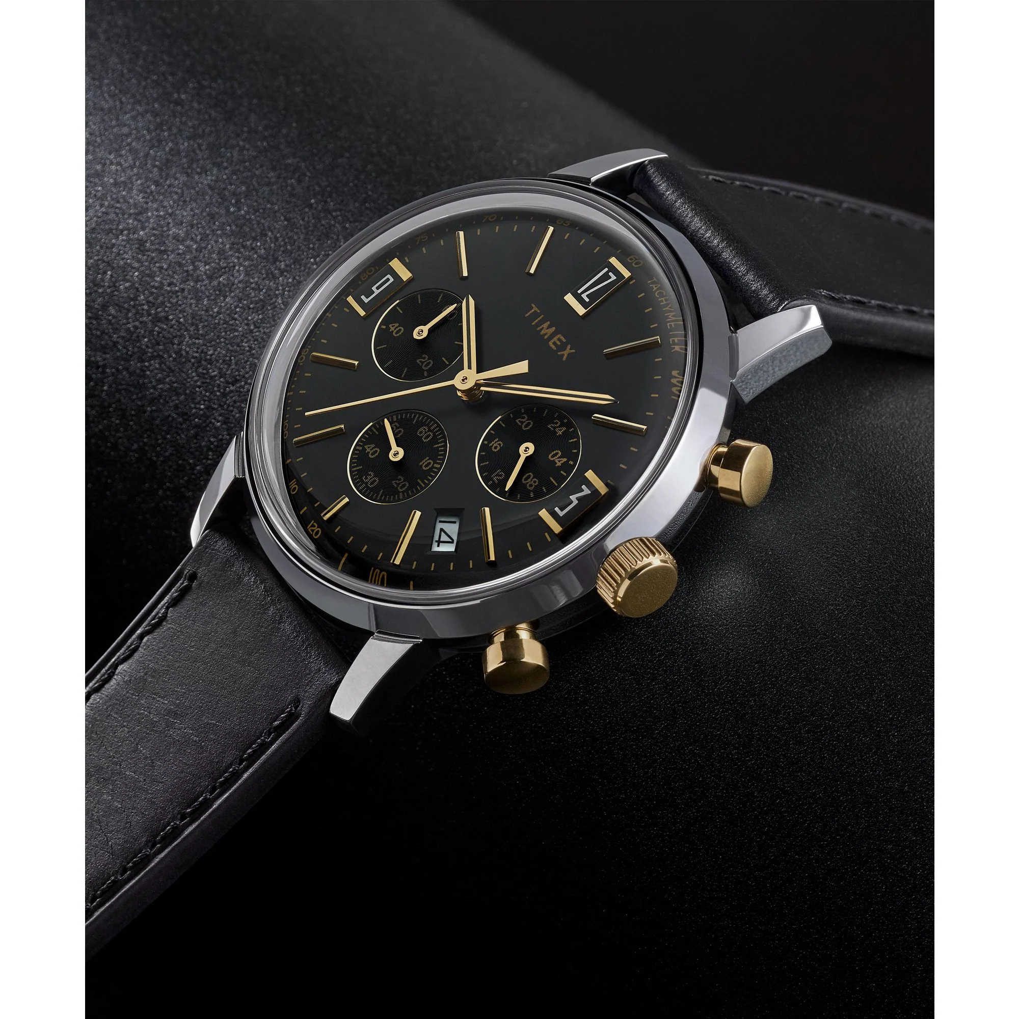 TIMEX Marlin Men Black Round Dial Analog Watch - TW2W51500UJ - Image 2