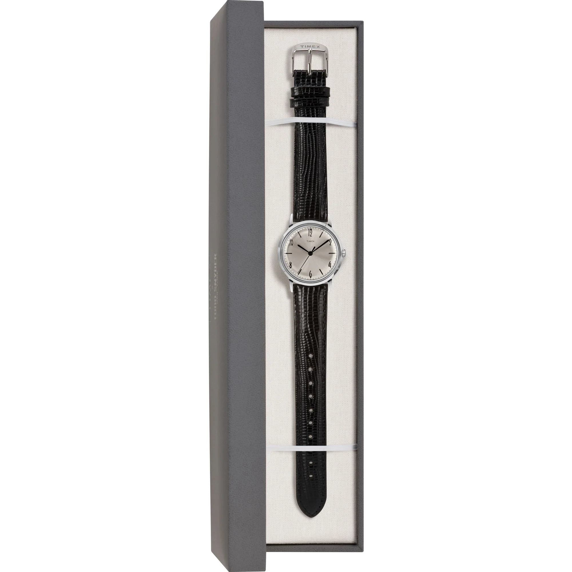 TIMEX Marlin Silver-Tone Round Dial Mechanical Automatic Men's Watch - TW2R47900U9 - Image 3