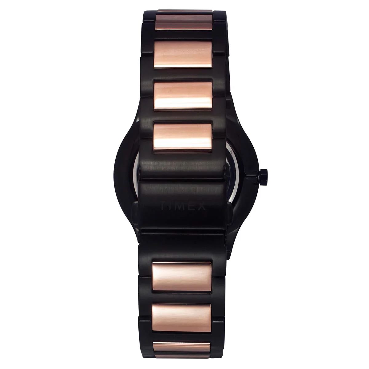 Timex Men Analog Black Round Stainless Steel Dial Watch- TWEG23601 - Image 4
