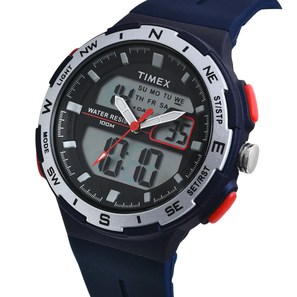 Timex Men Analog-Digital Round Dial Watch- TWESK3302T - Image 2